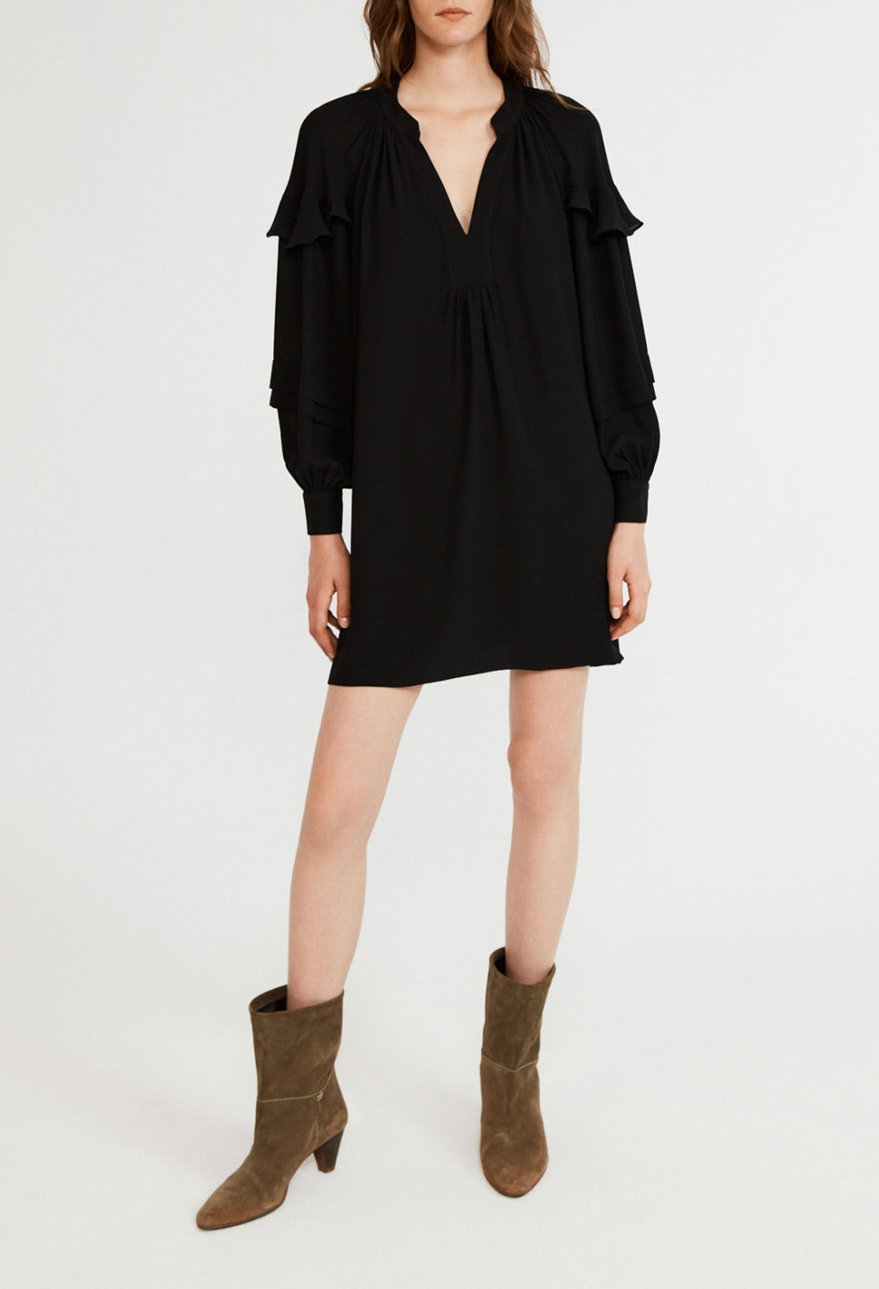 Ausgestelltes Kleid