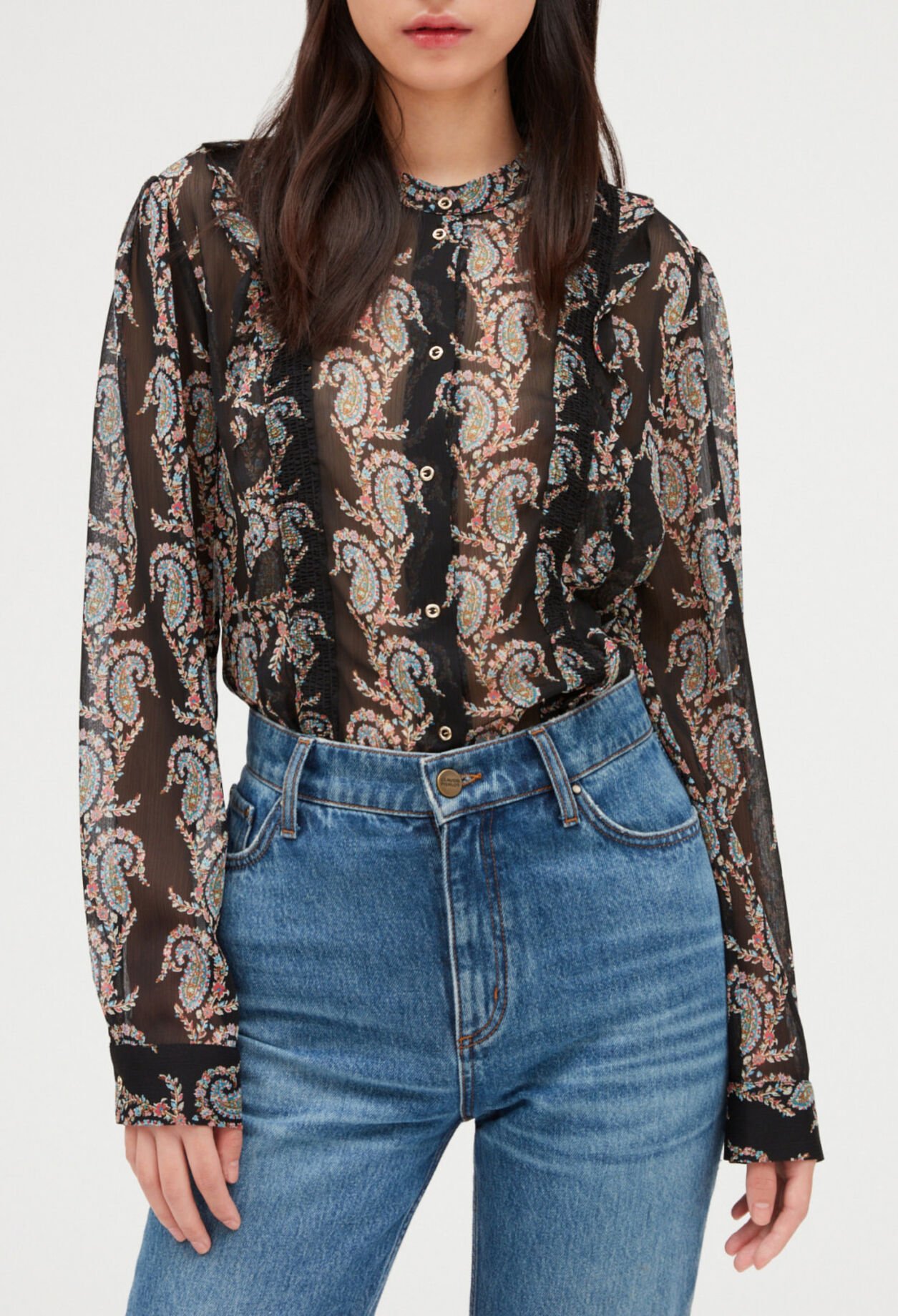 Hemd mit Paisley-Print