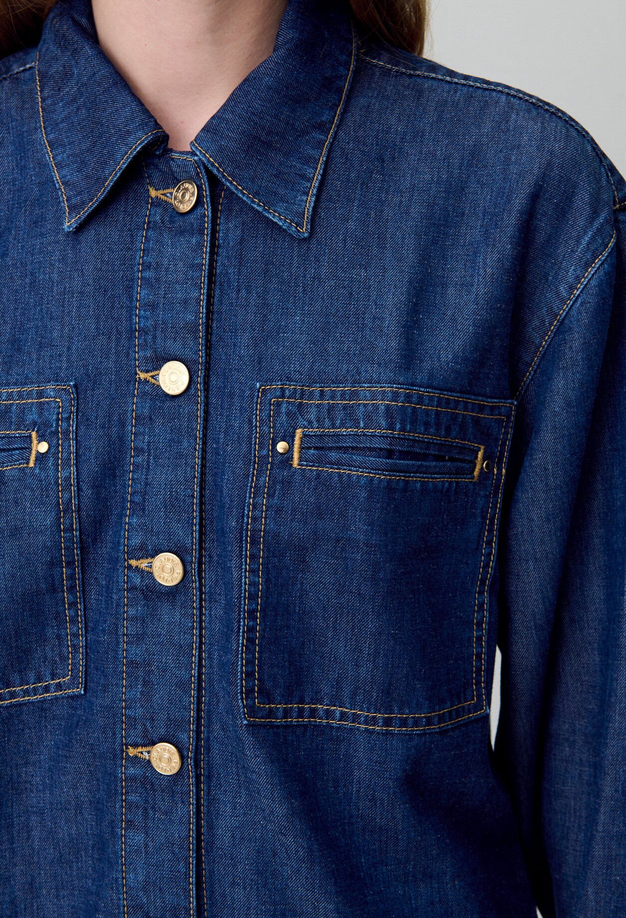 Oversize-Denimhemd