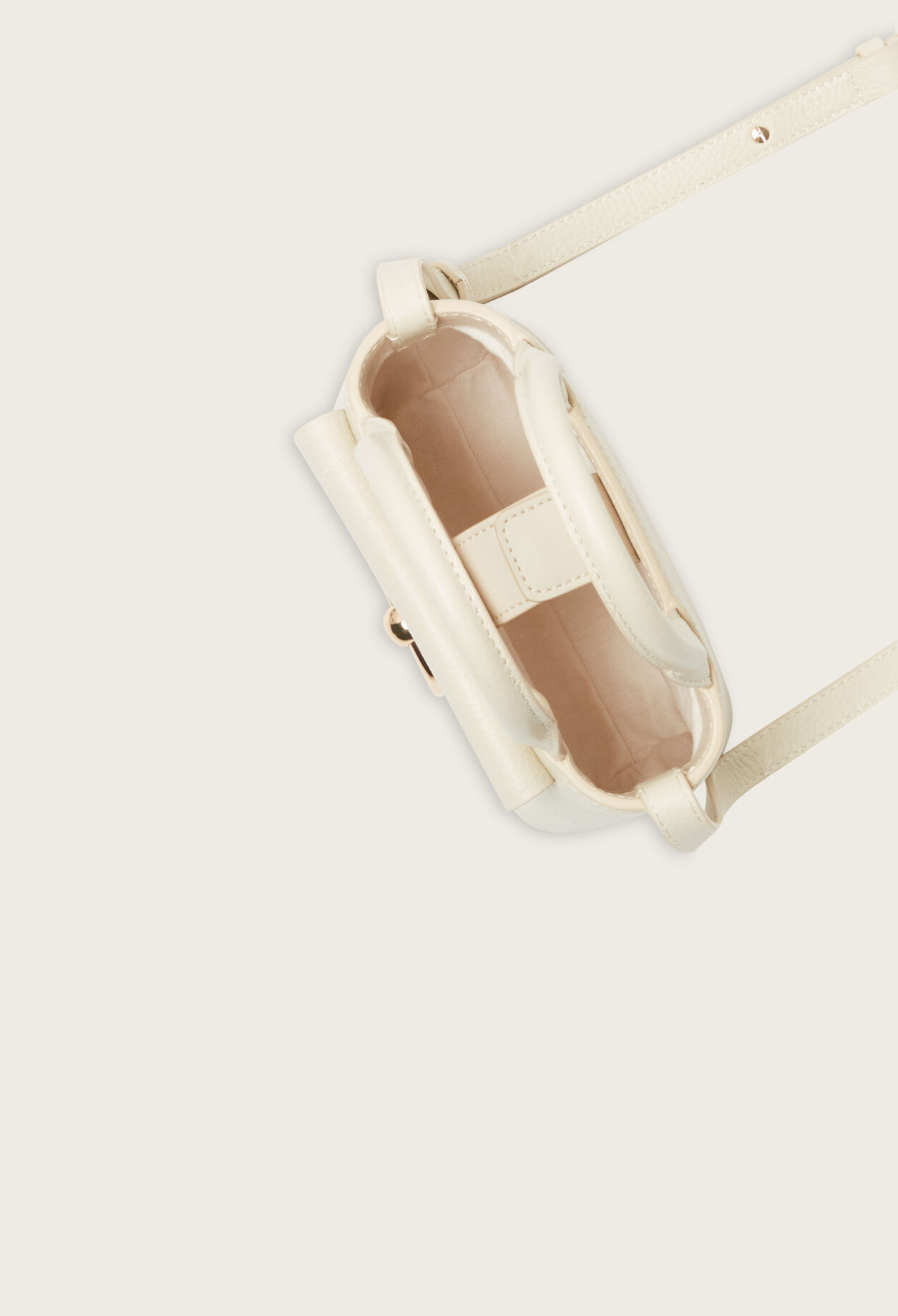 Anouck Nano Tasche aus genarbtem Leder