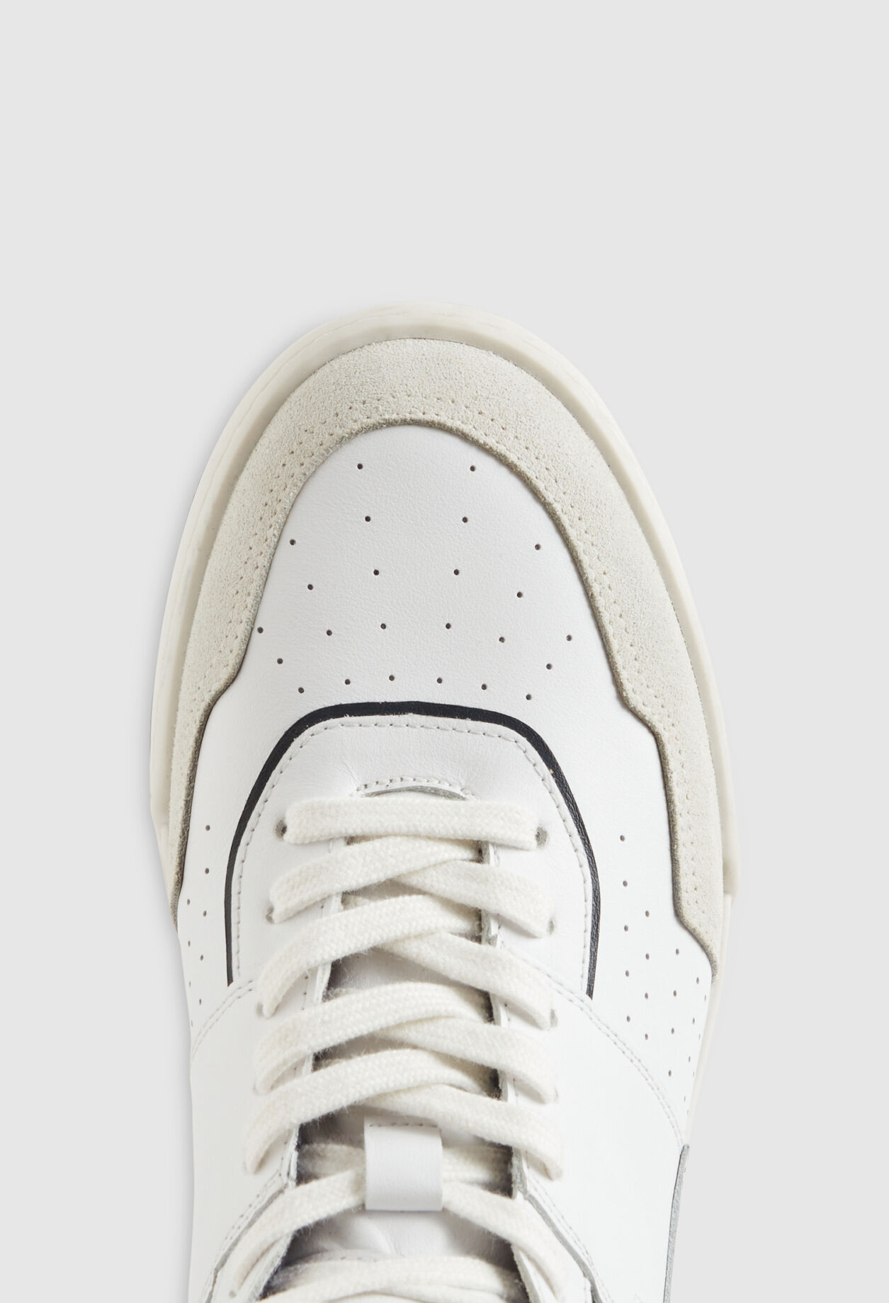 High Top-Sneaker in Weiß