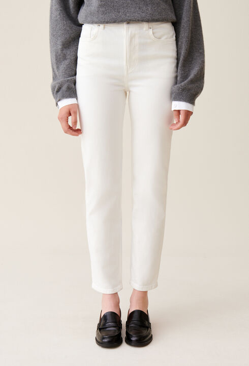Jeans Toto Slim 7/8 Ecru