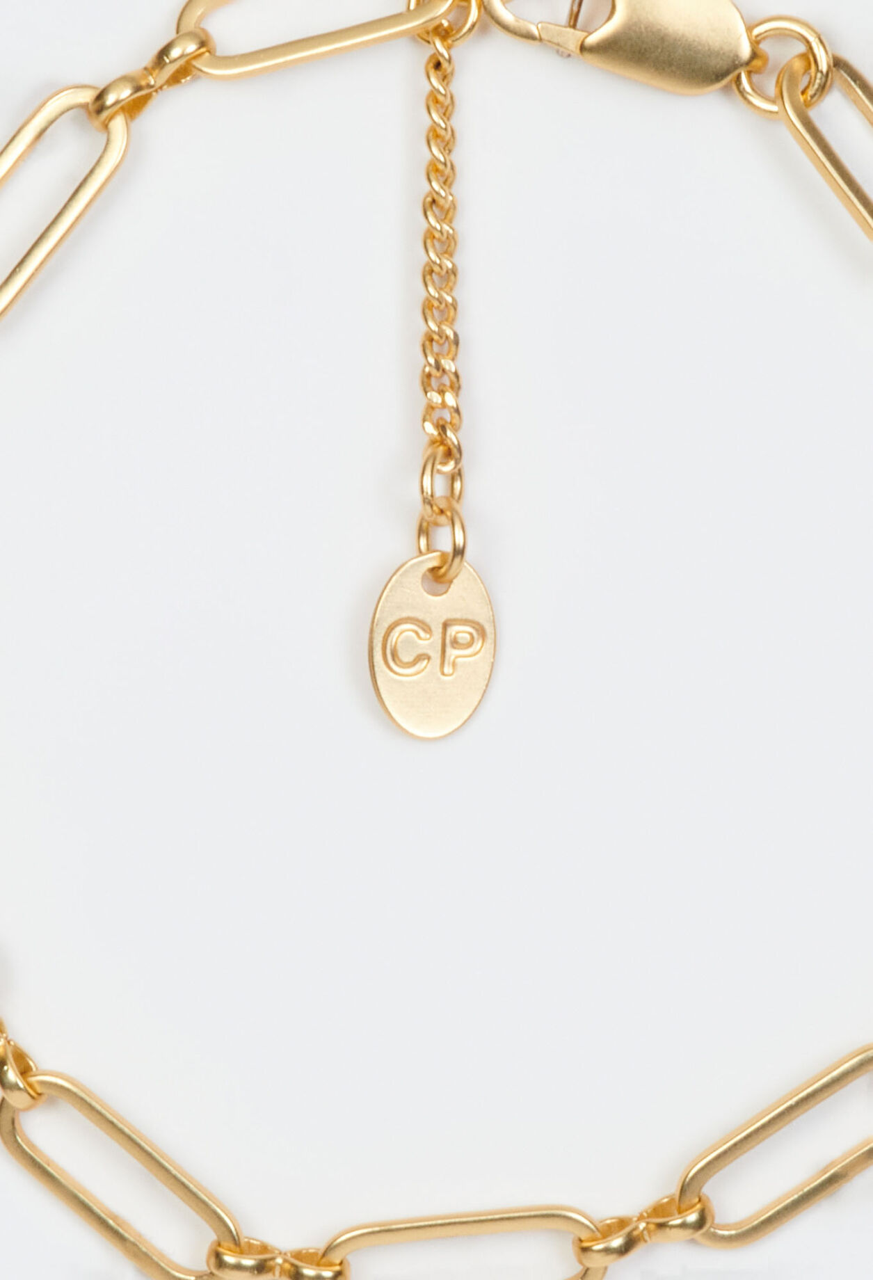 Goldenes Gliederarmband