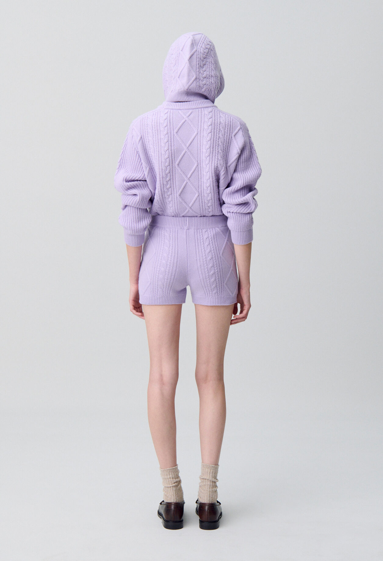 Kurzer Strickpullover
