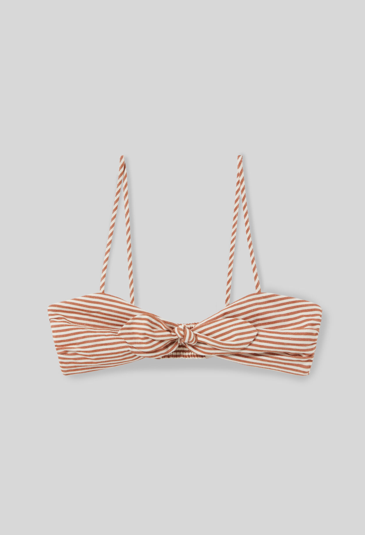 Gestreiftes Bandeau-Top