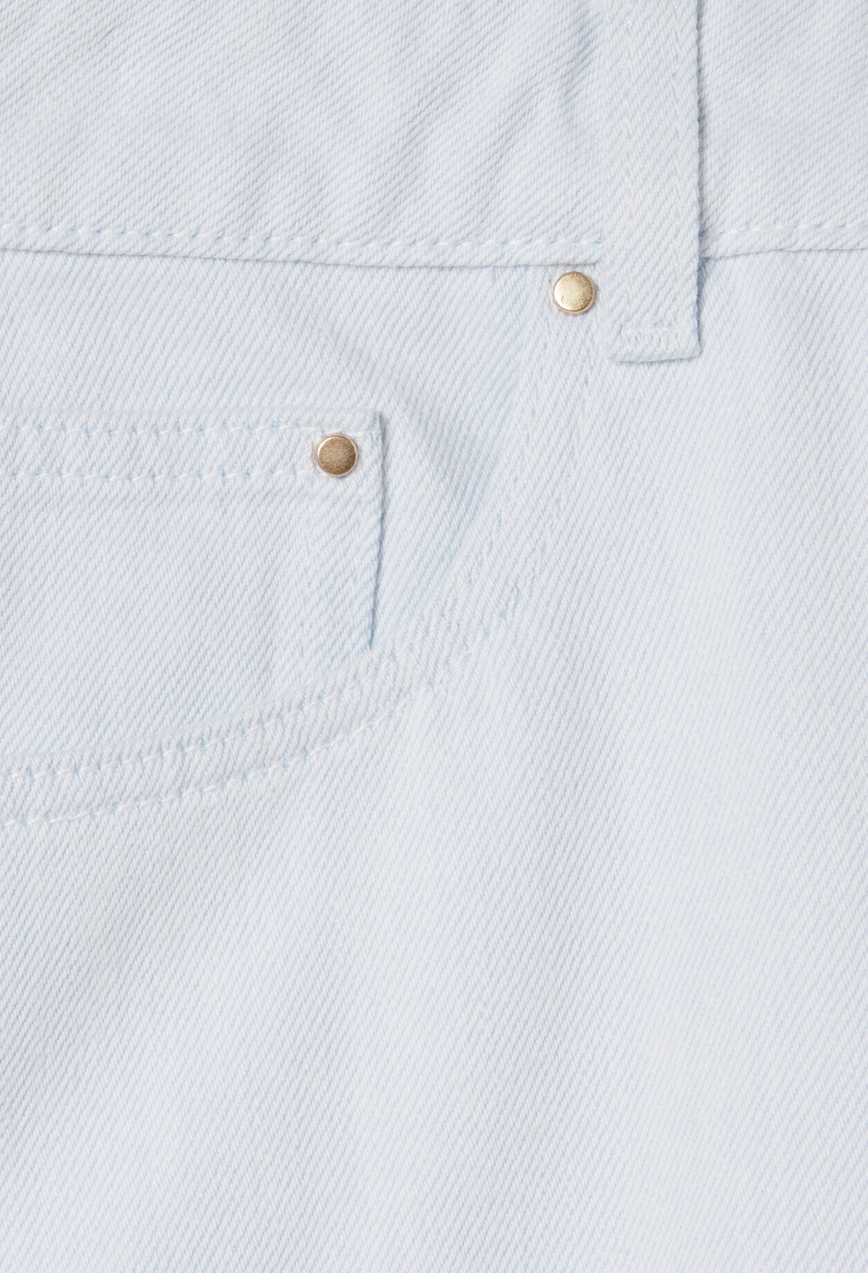 Kurzer Jeansrock mit Falten