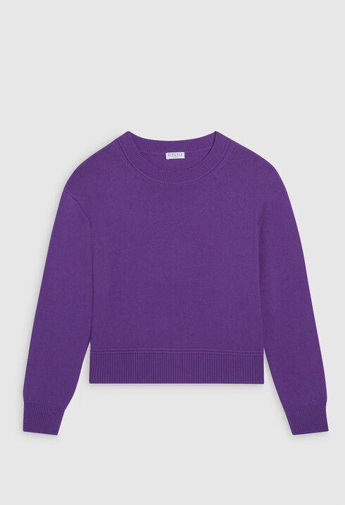 Violetter Pullover