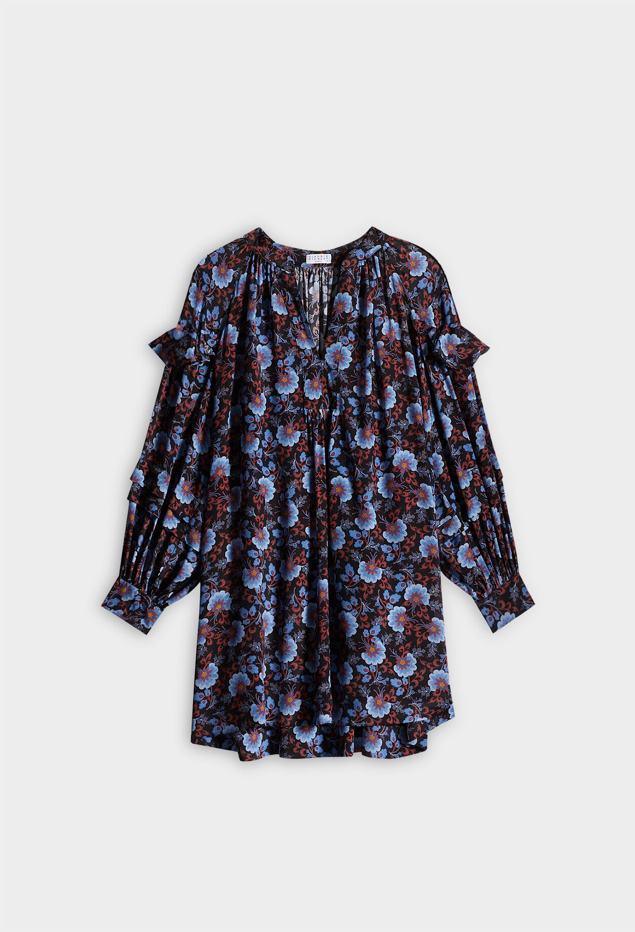 Bedrucktes Tunika-Kleid