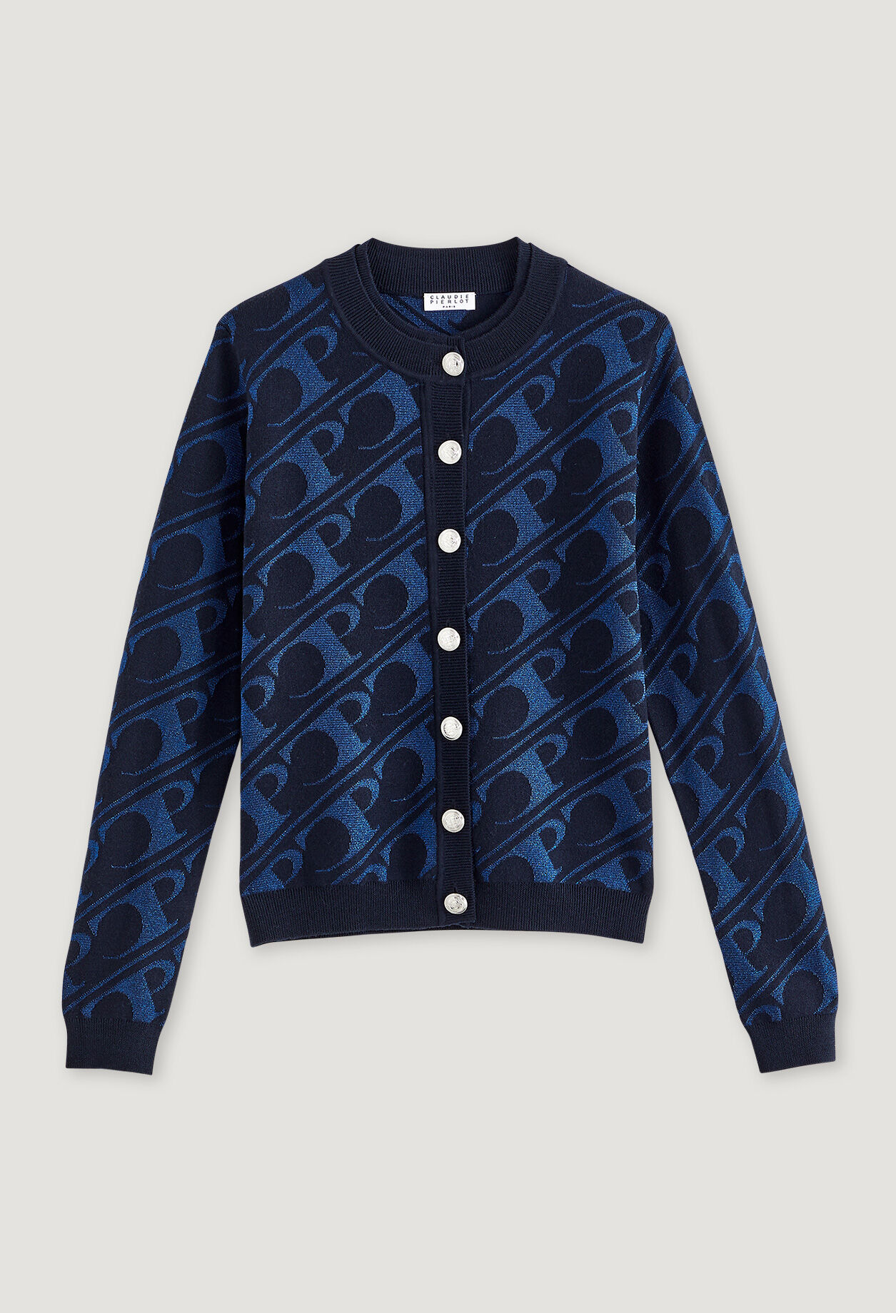 Jacquard-Cardigan