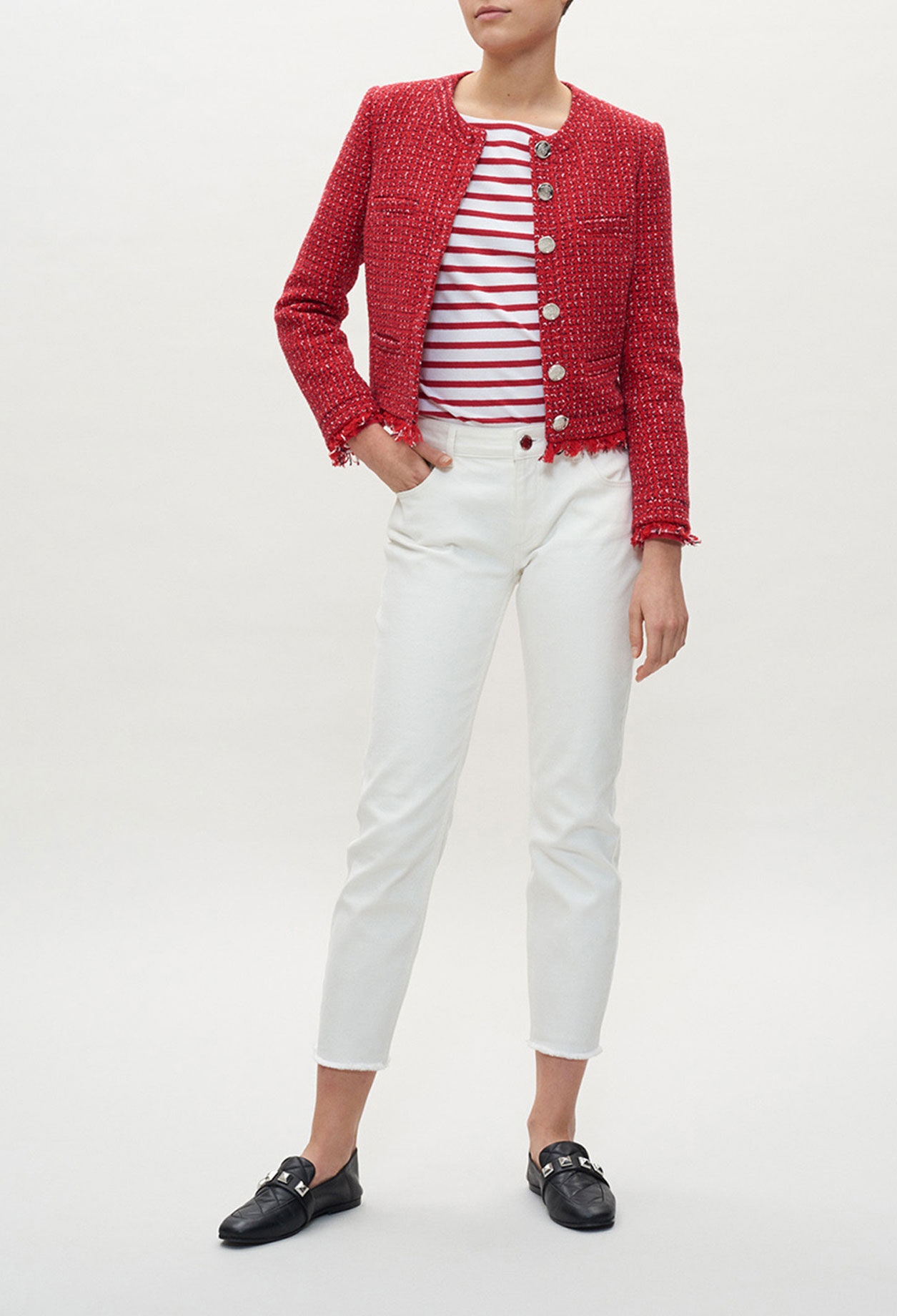 Tweed-Jacke