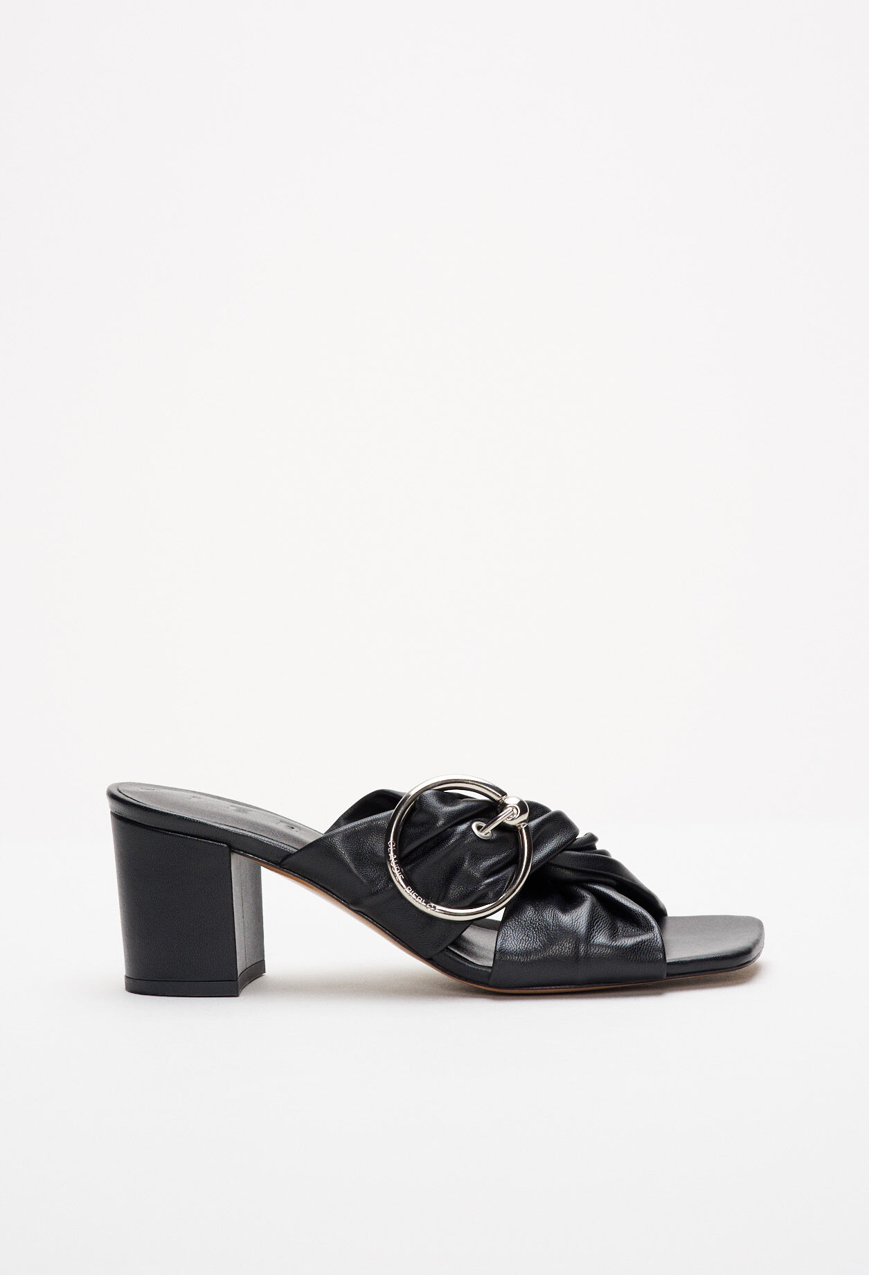 Mules Sandalen mit Metallschnalle