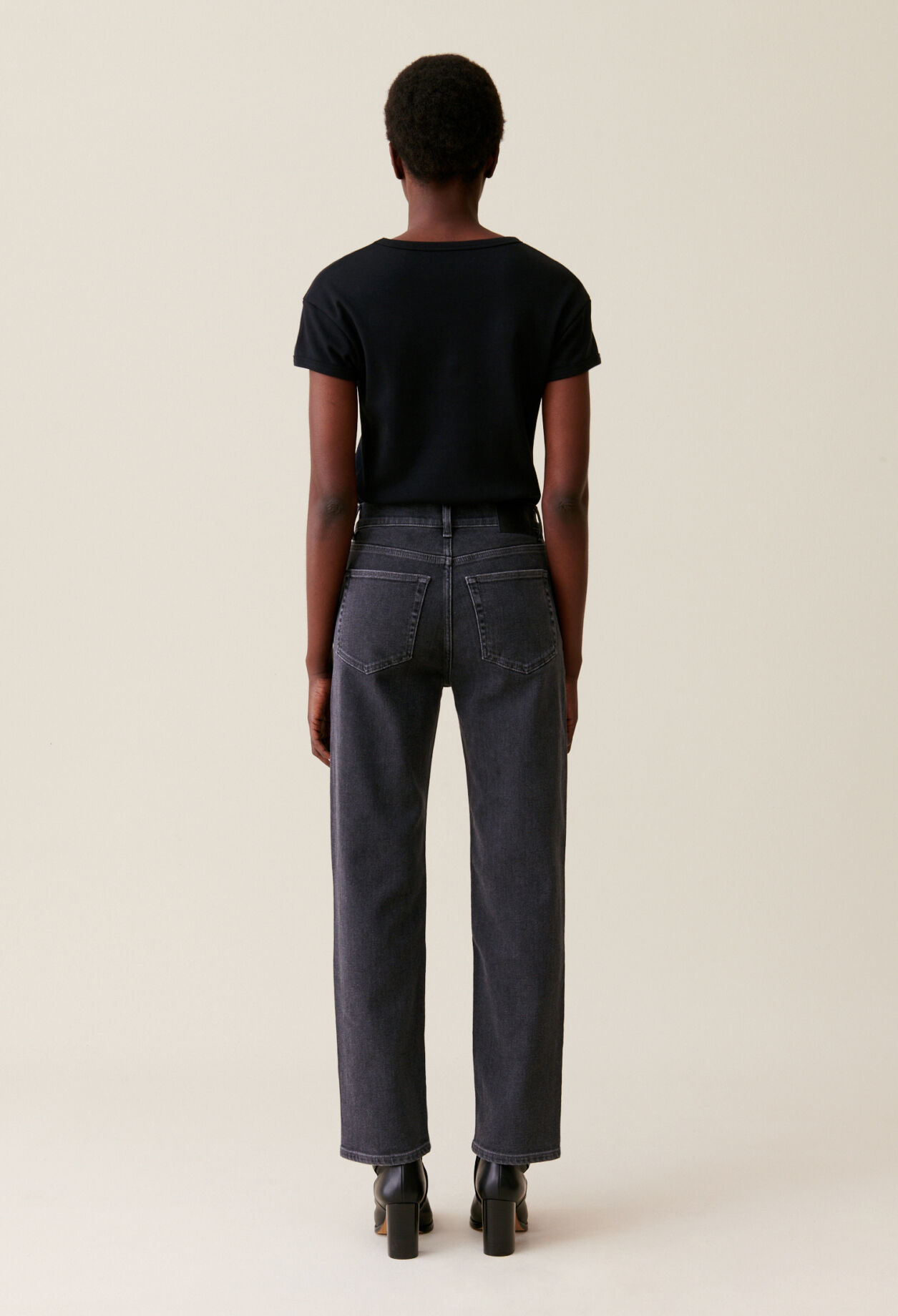 Jeans Toto Slim anthrazitgrau