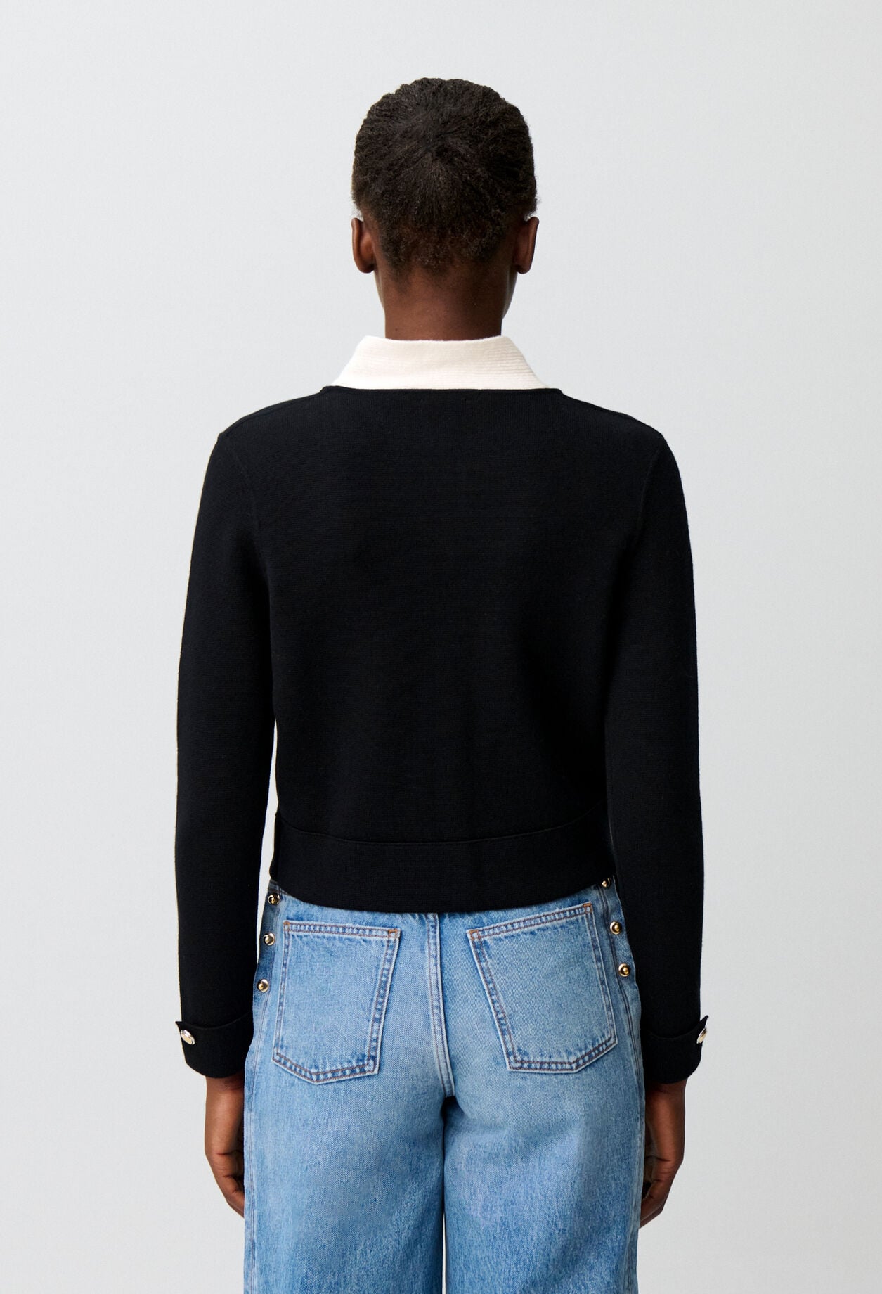 Grobstrick-Cardigan