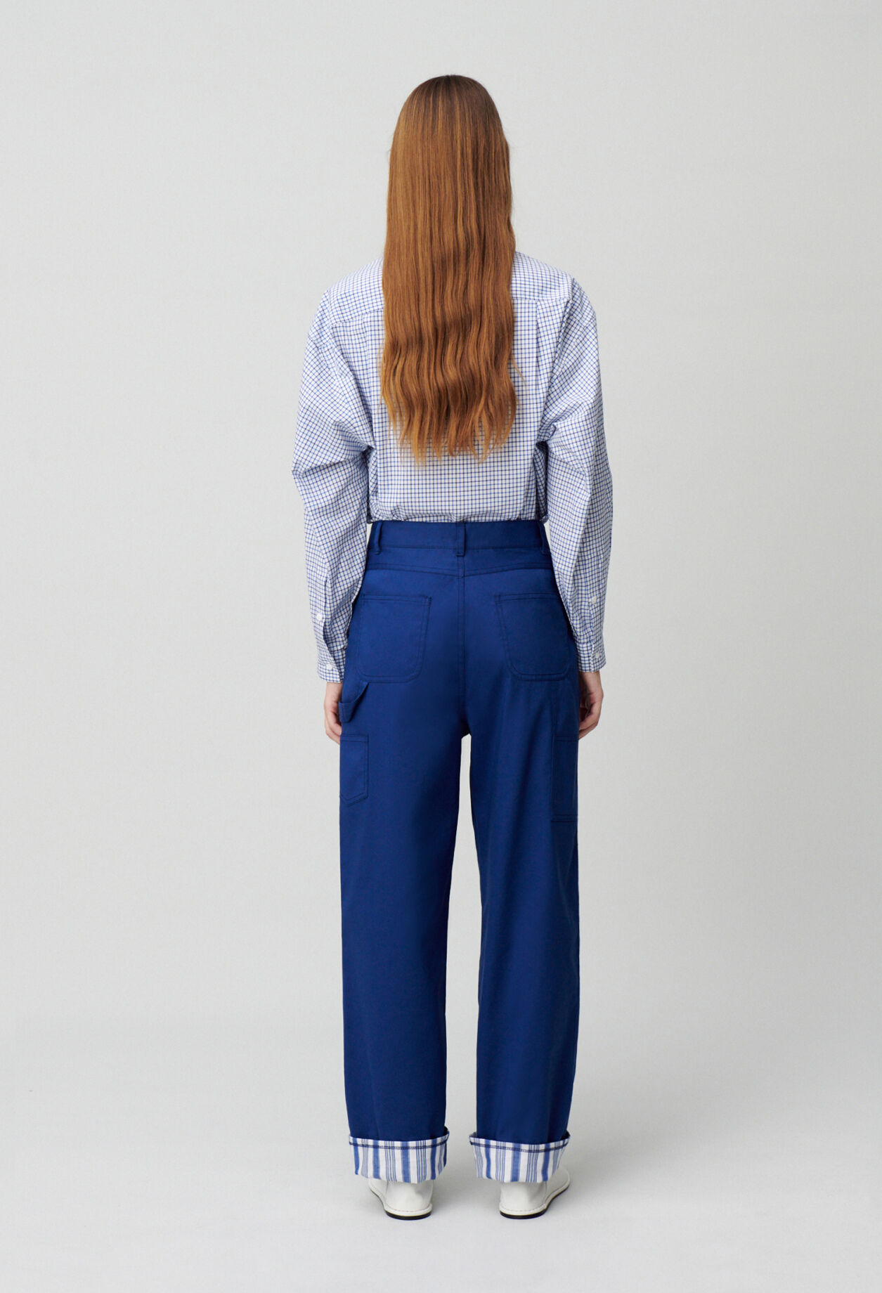 Gestreifte Saumhose