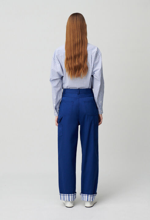 Gestreifte Saumhose