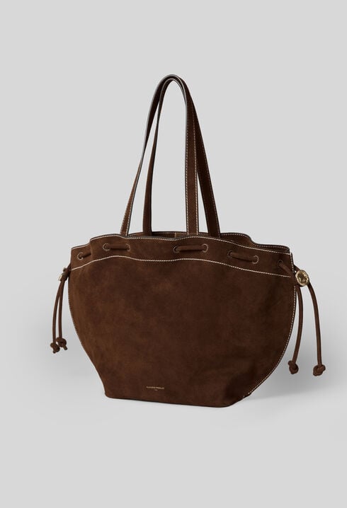 Shopper-Tasche aus Wildleder
