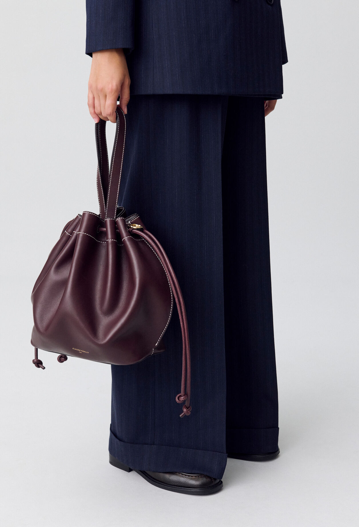 Glatte Ledertasche Alban