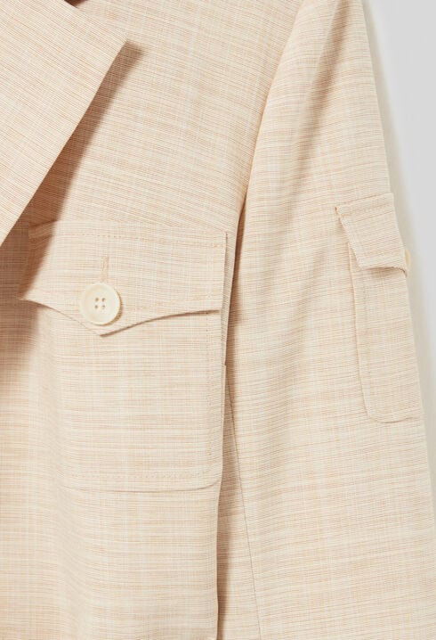 Gürtel-Safari-Jacke