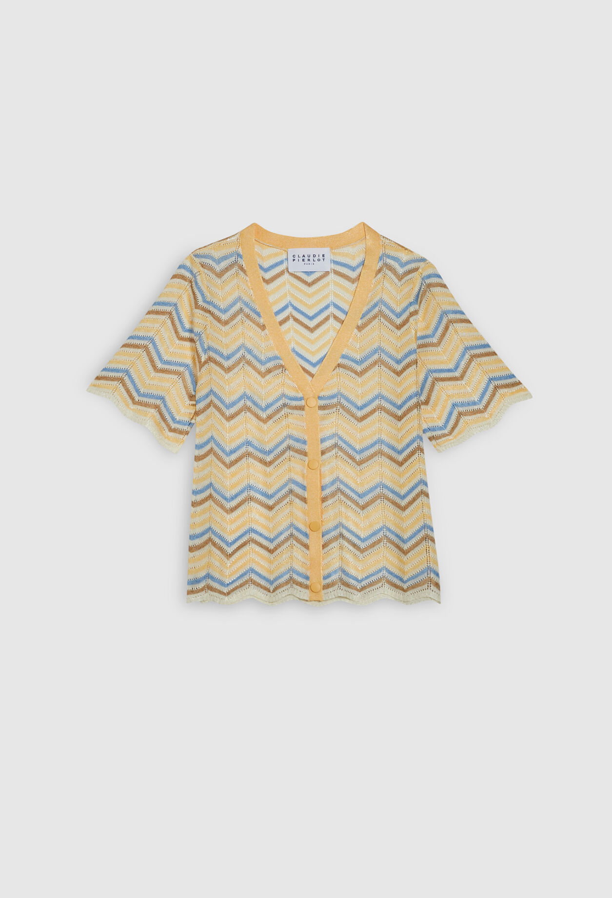 Cardigan mit kurzen Ärmeln