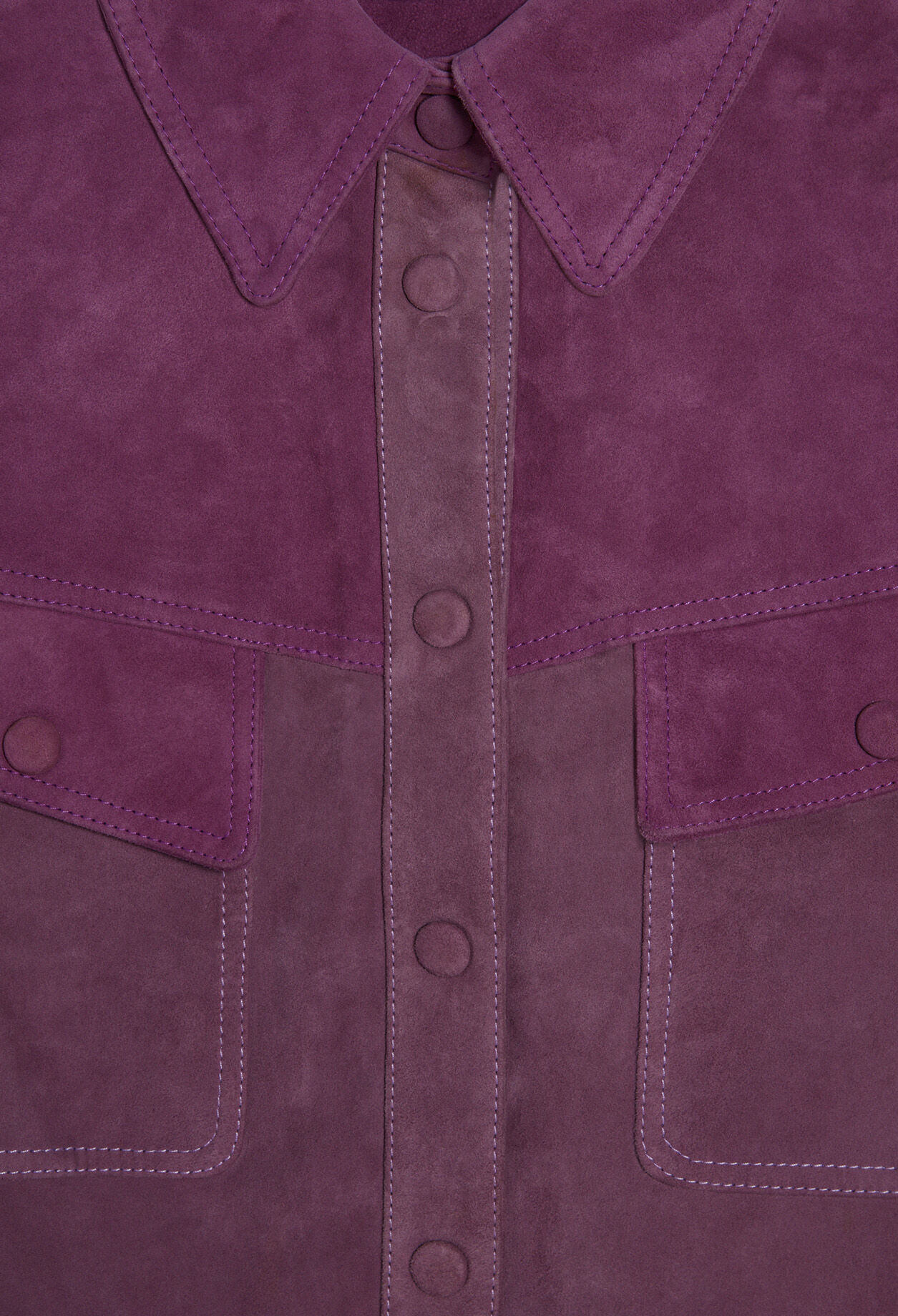 Jacke aus Wildleder