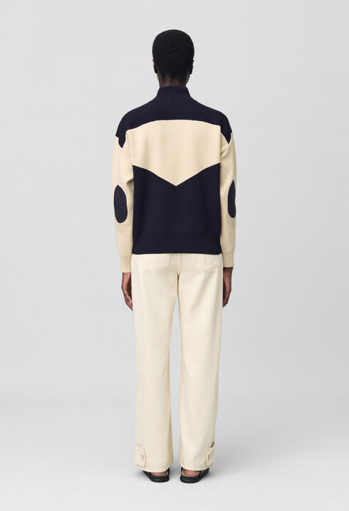 Sweatshirt Minimum Troyerkragen