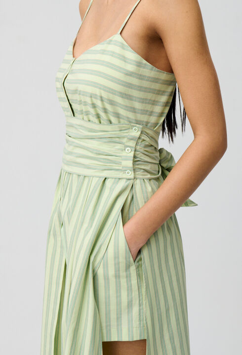 Langes Trägerkleid