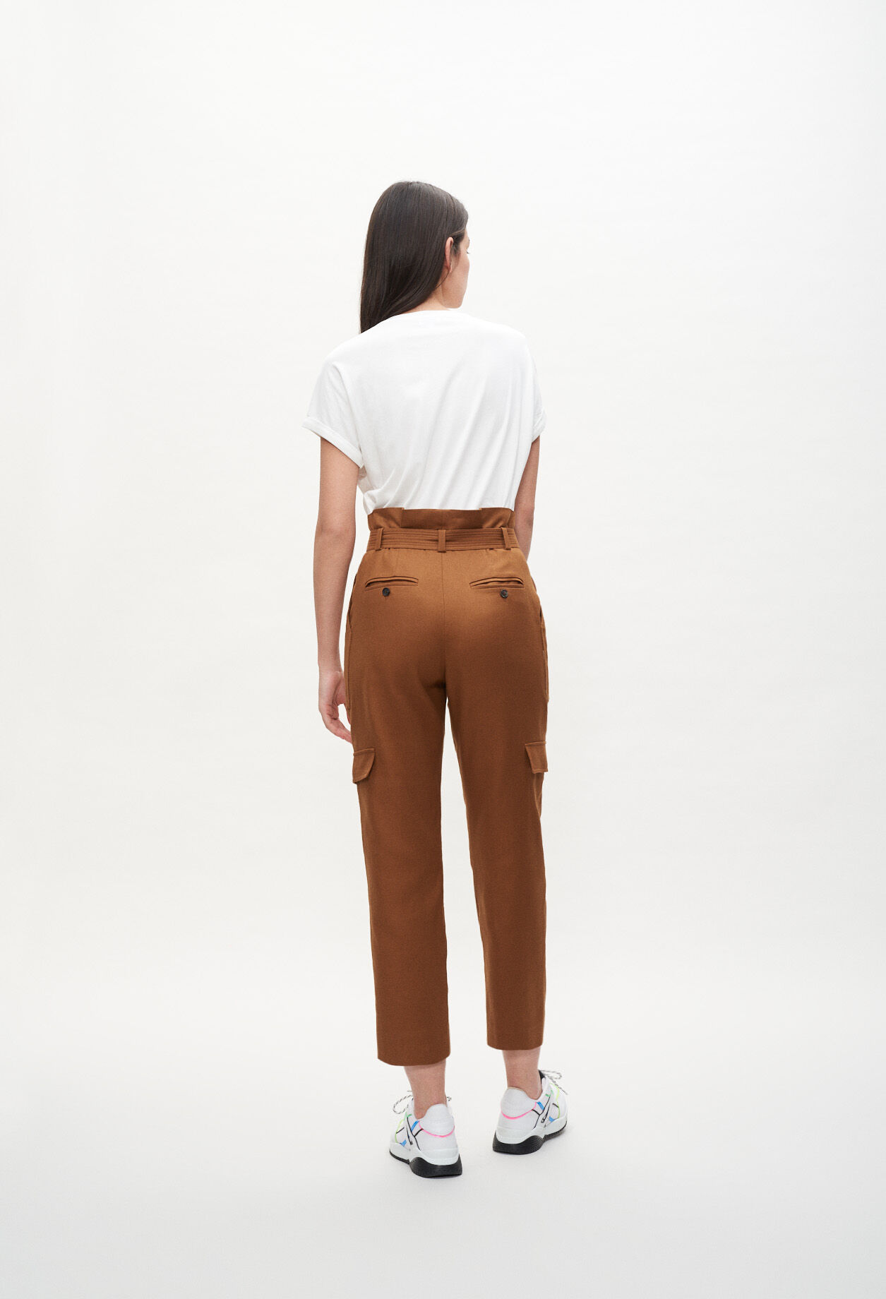 Hose mit geradem Schnitt und Taschen