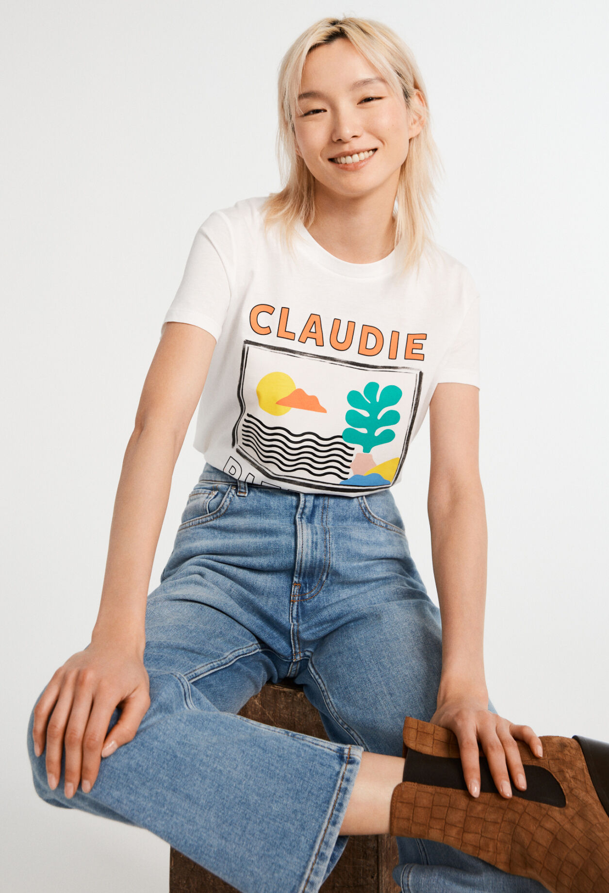 T-Shirt aus Baumwolle