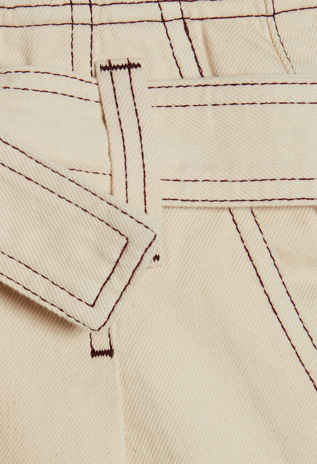 Shorts mit hoher Taille