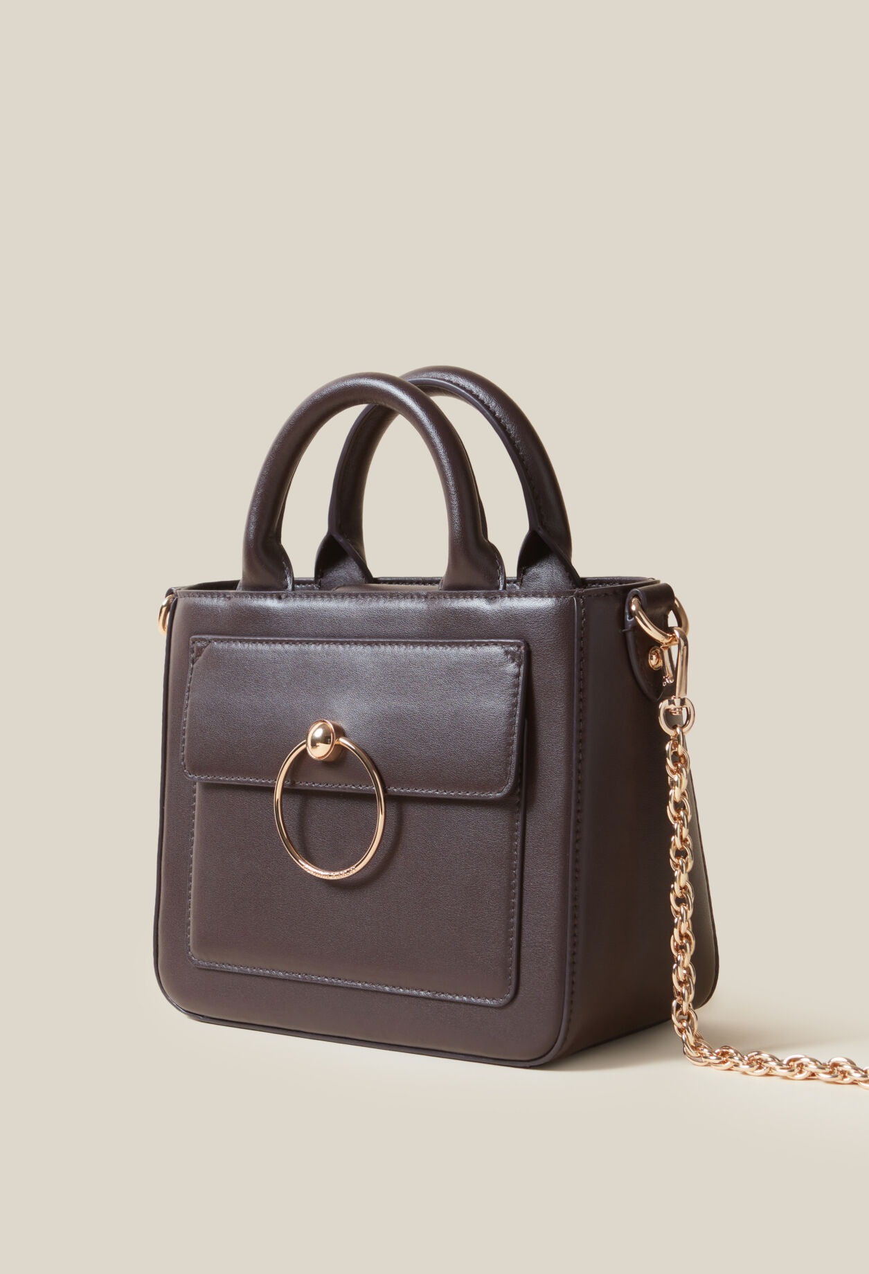 Anouck Tasche Glattleder Kette