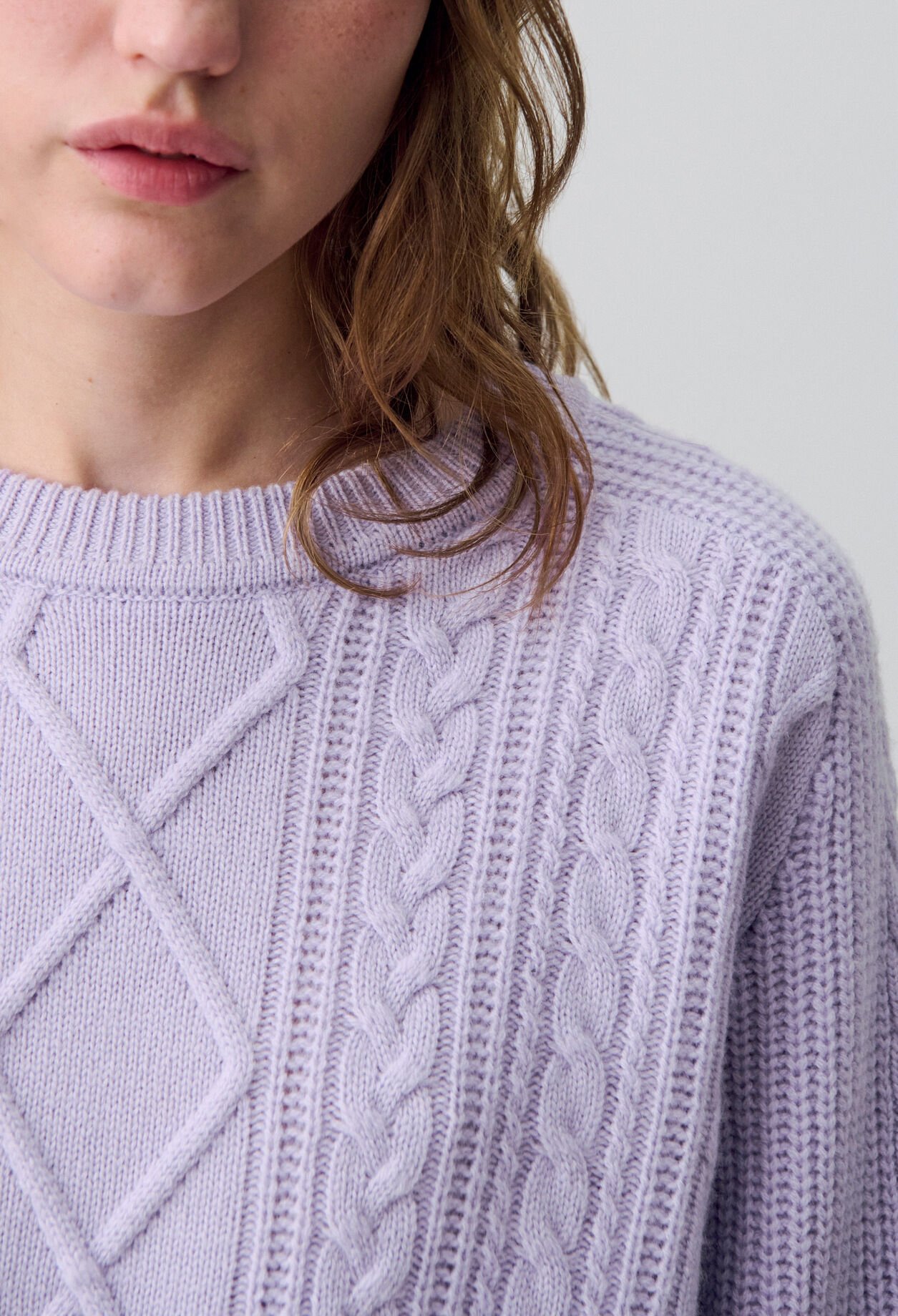 Oversize-Jacquardpullover