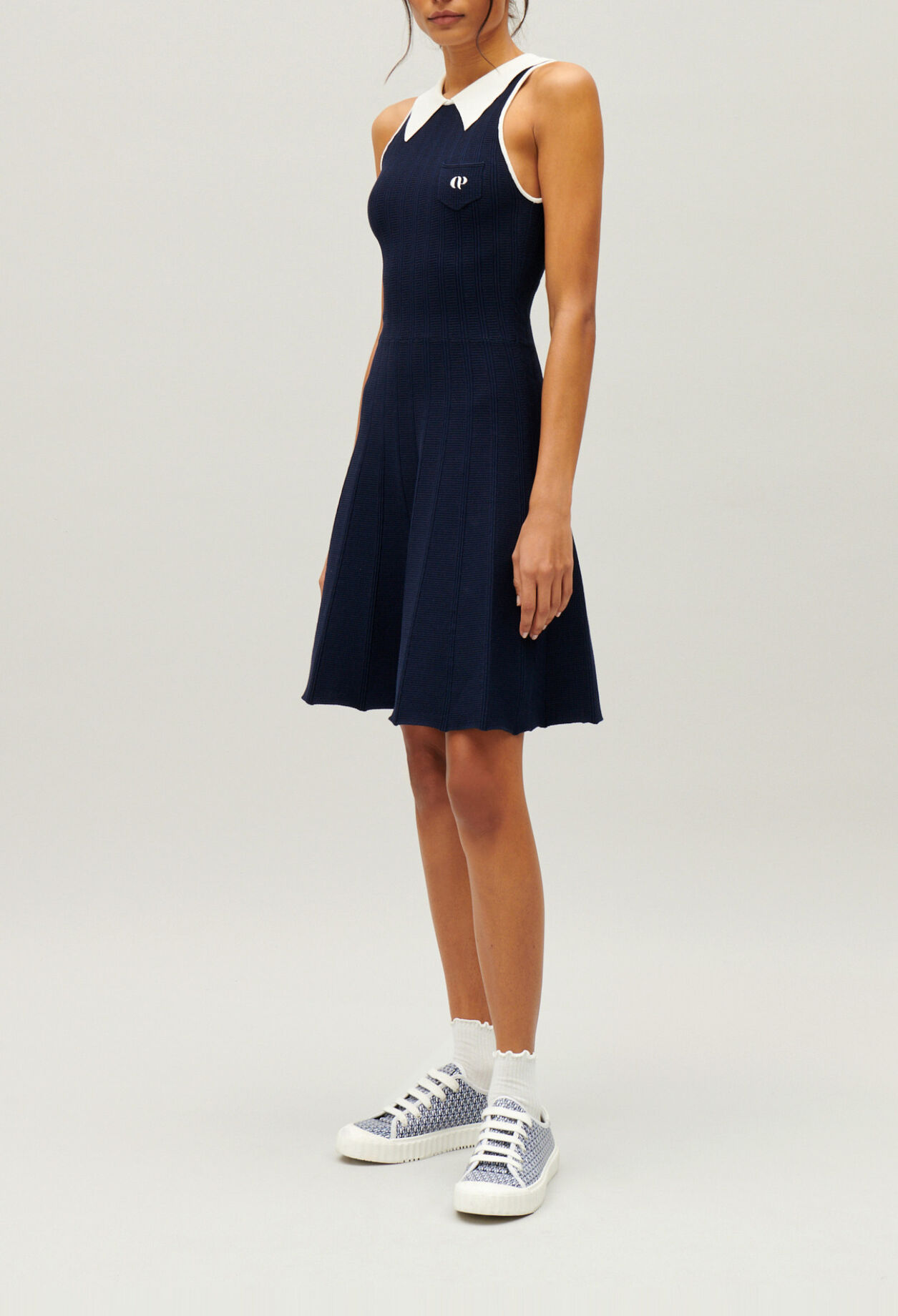 Tenniskleid Marineblau