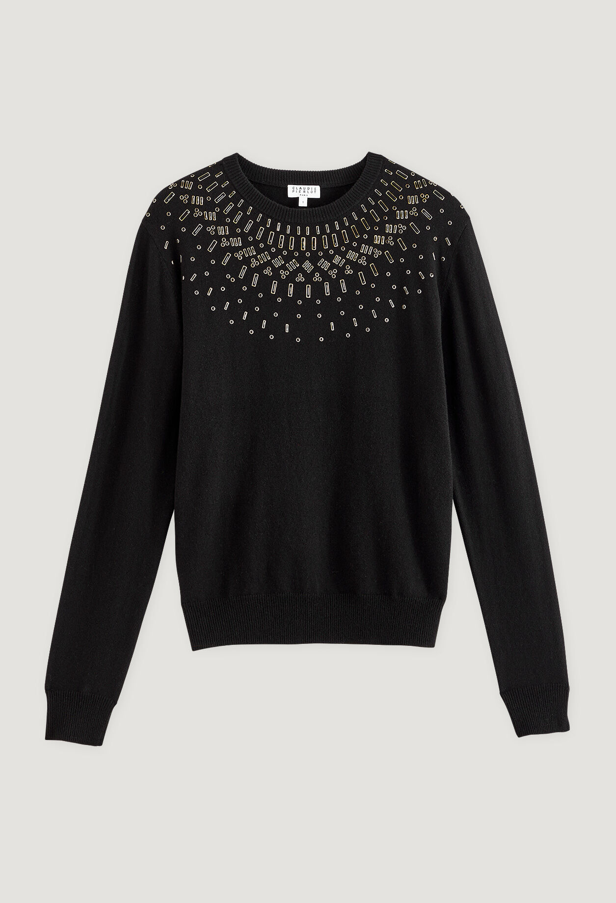 Strass-Pullover