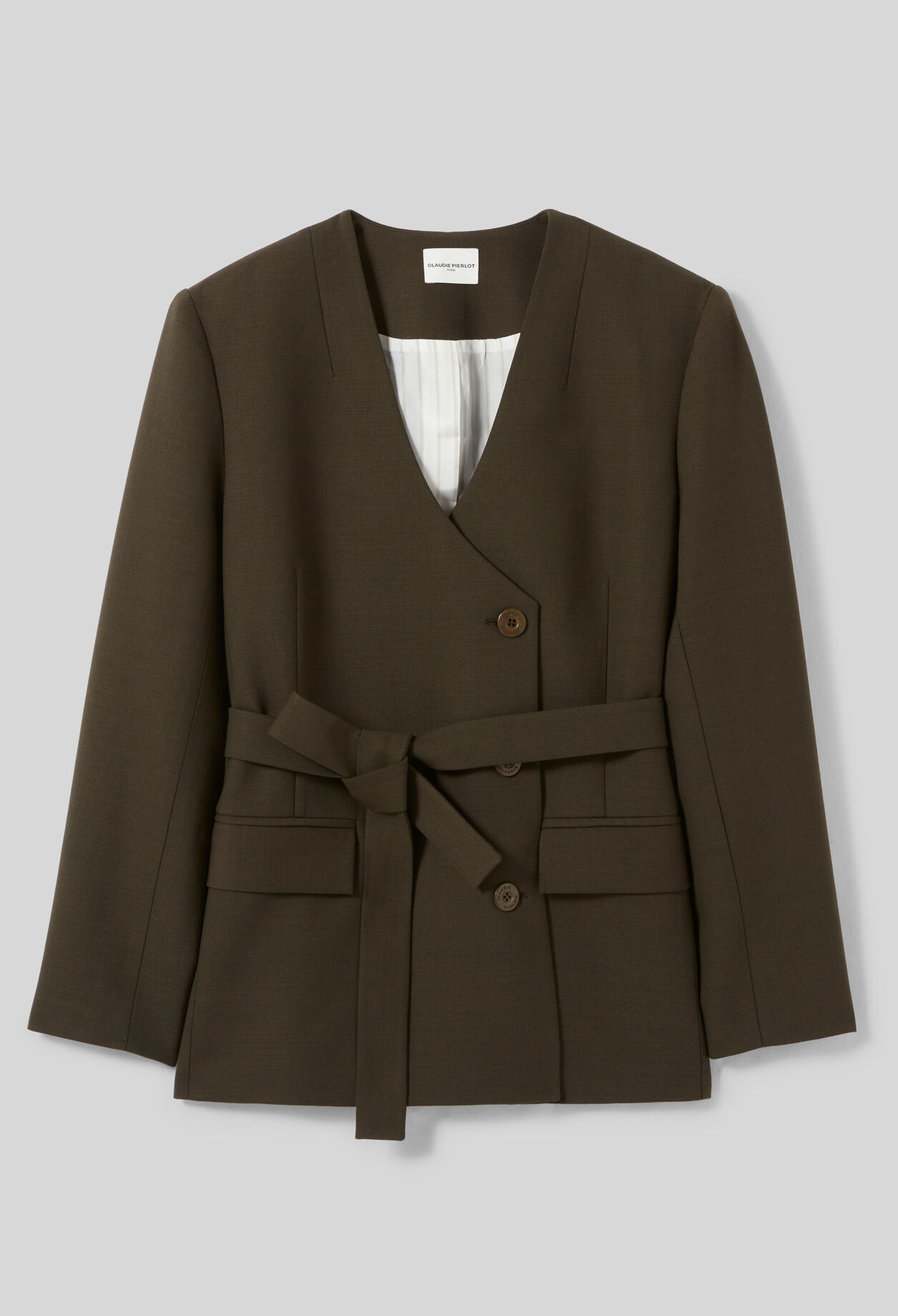 Blazer-Jacke im Anzugstil