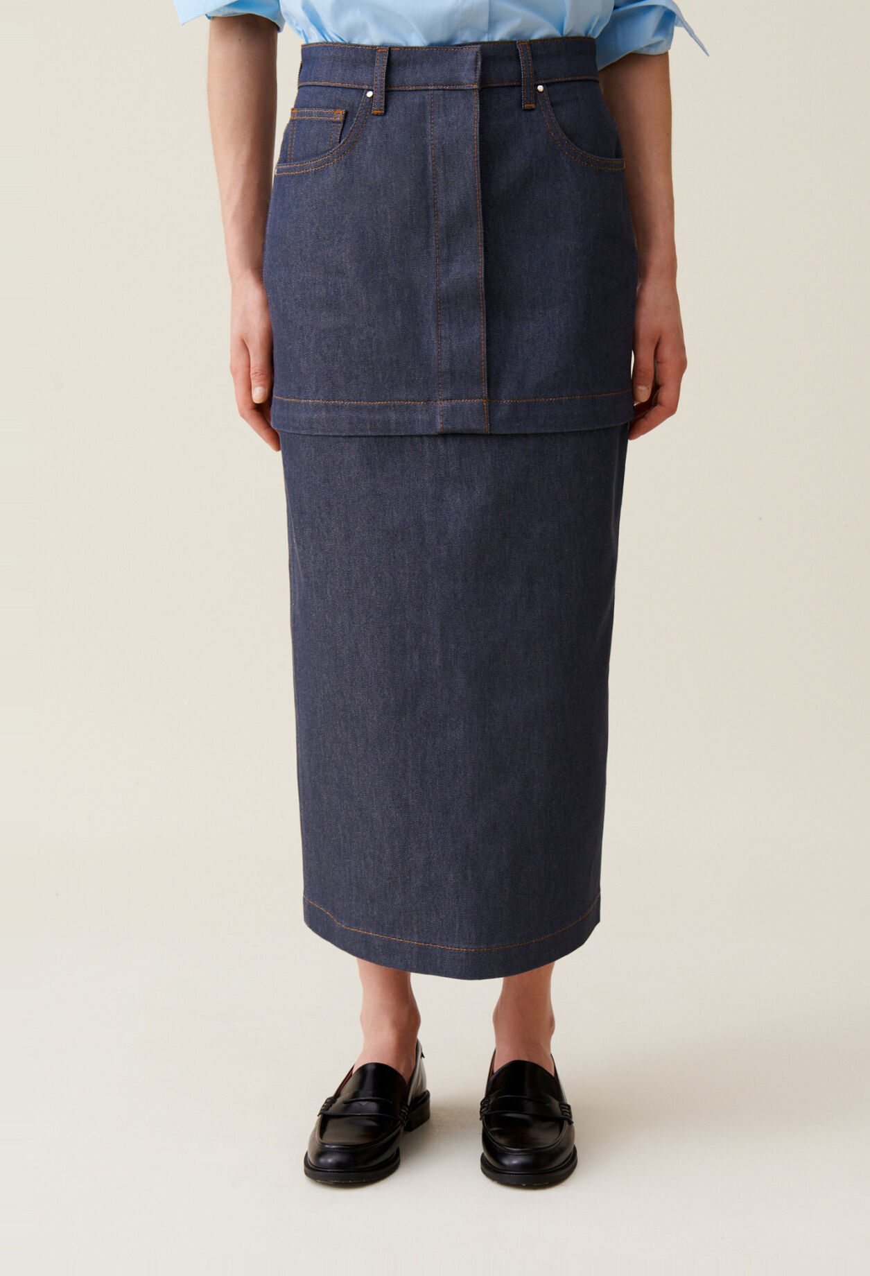 Modulierbarer Jeansrock