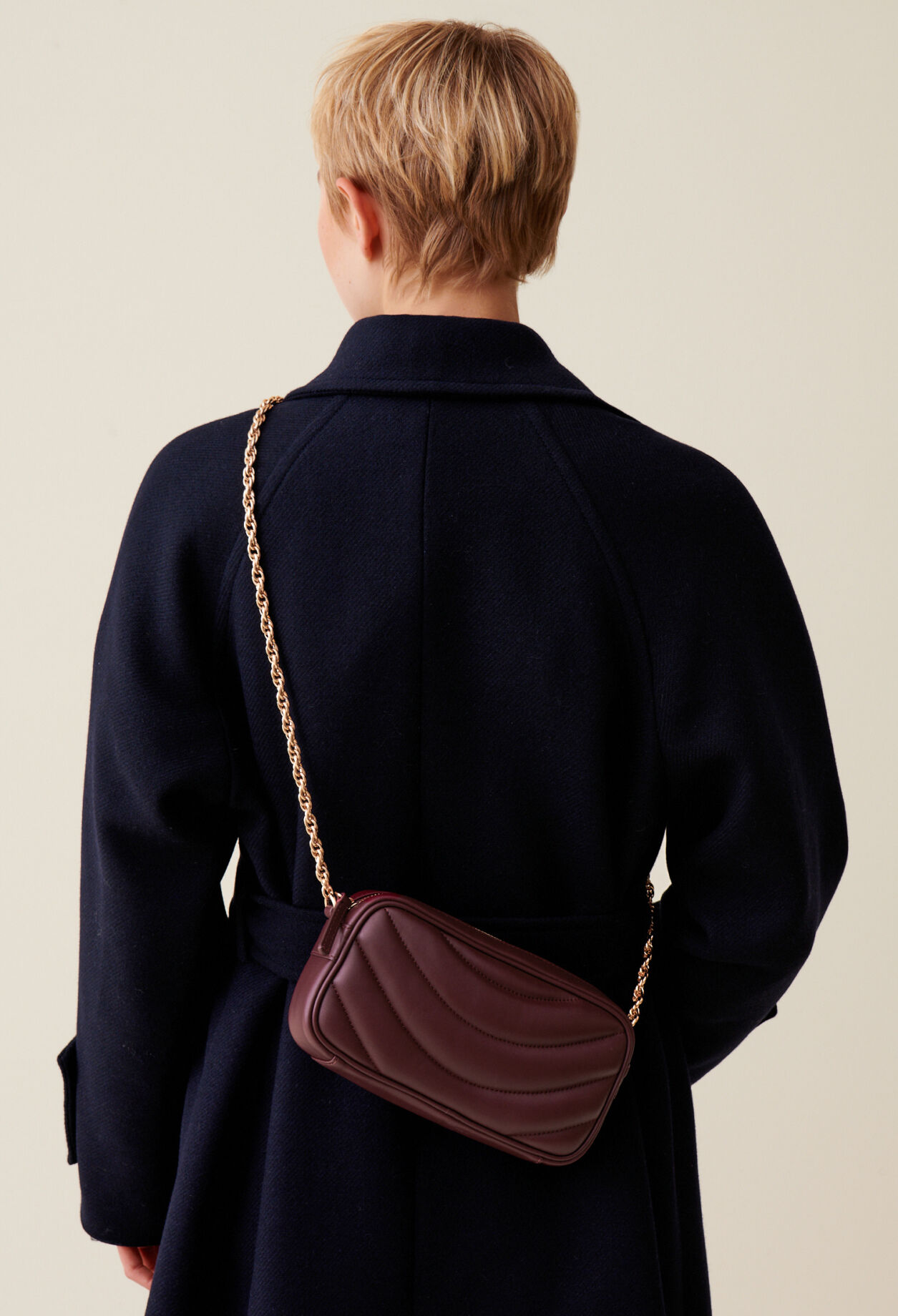 Gesteppte Alba Ledertasche