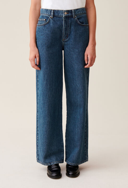 Jeans Michel, dunkelblauer Baggy