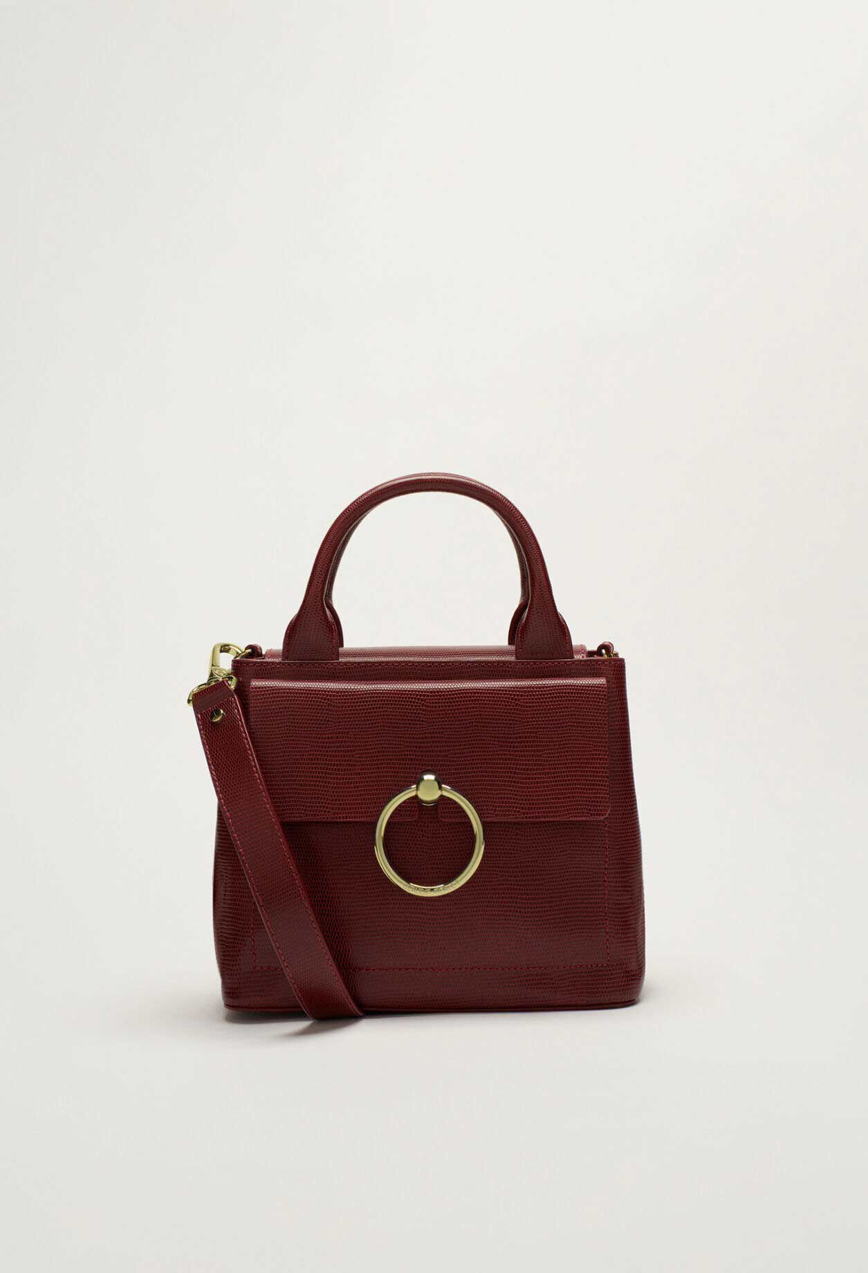 Zweifarbige Anouck Handtasche