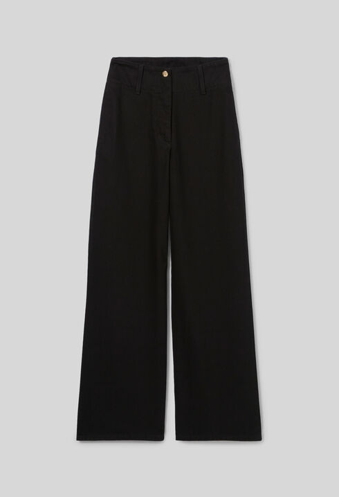 Weite Denim-Jeans