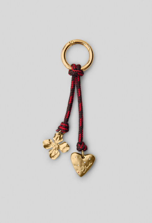 Brauner Schlüsselanhänger