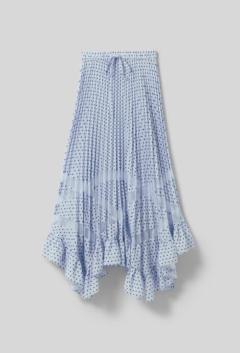 Midi-Rock aus Spitze