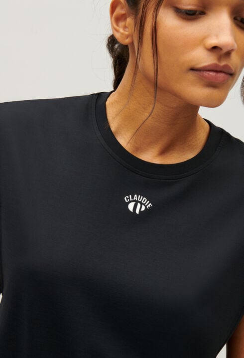 Schwarzes Trägertop Claudie x Circle