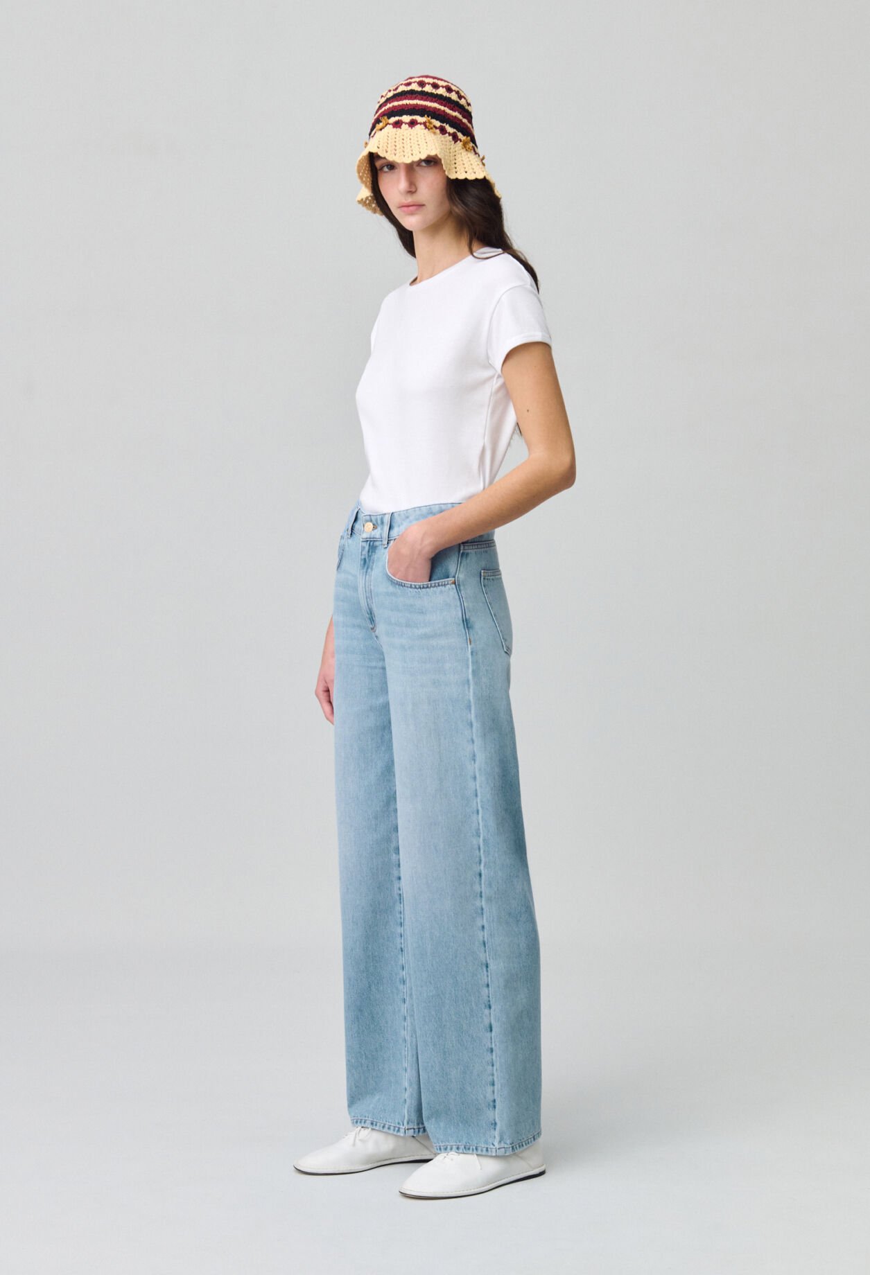 Hösen Denim Straight Leg