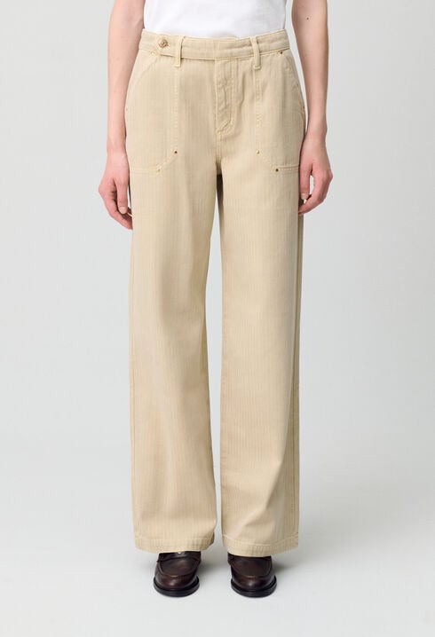Gerade Jeans aus Denim