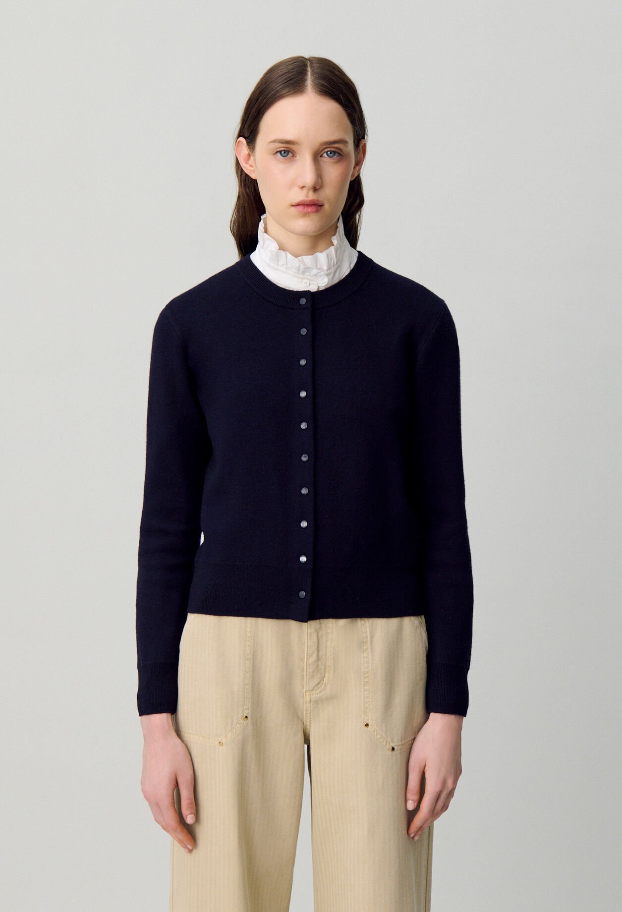Feinstrick-Cardigan