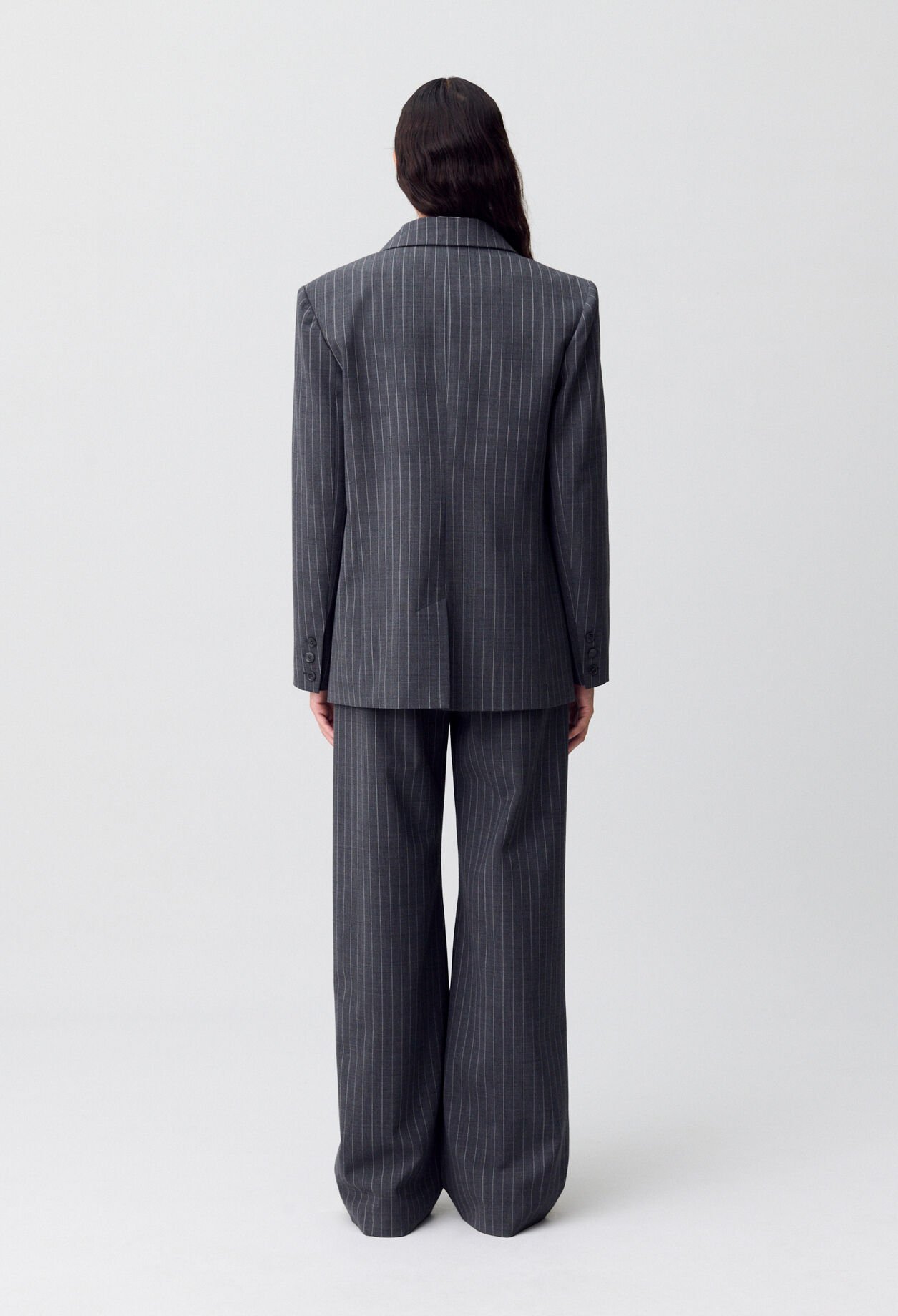 Gestreifter Blazer