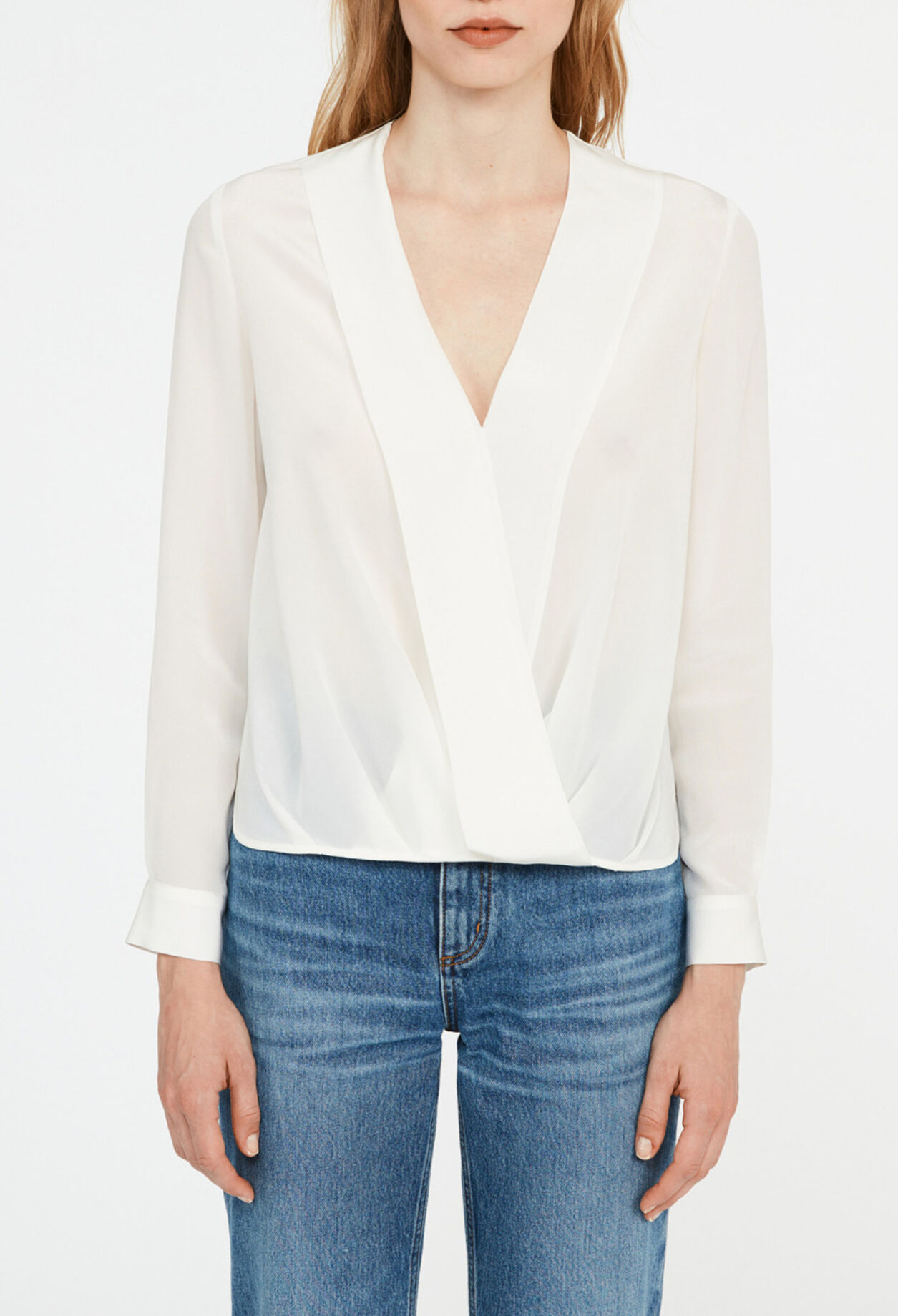 Kultige Seidenbluse