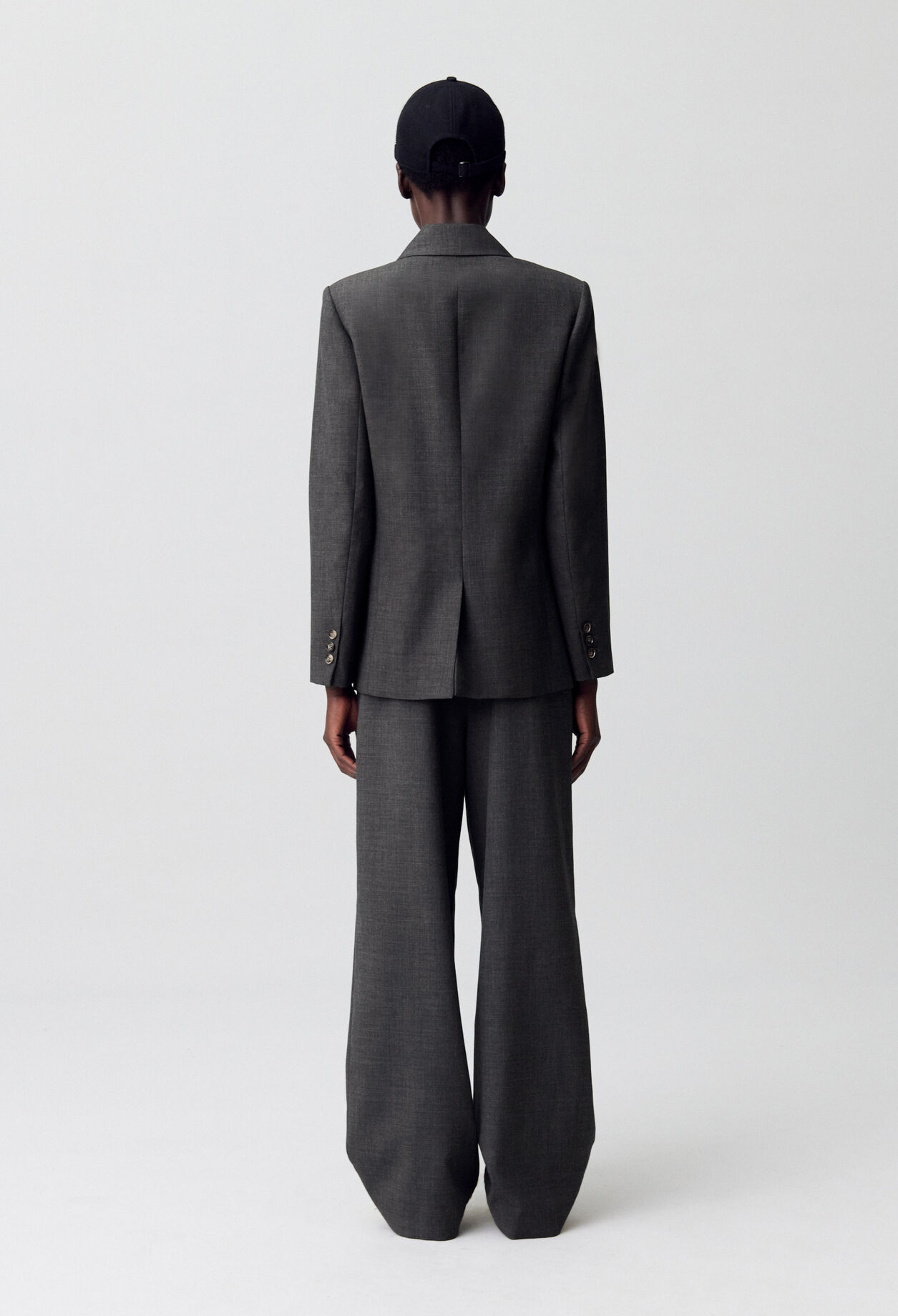 Blazer-Jacke im Anzugstil