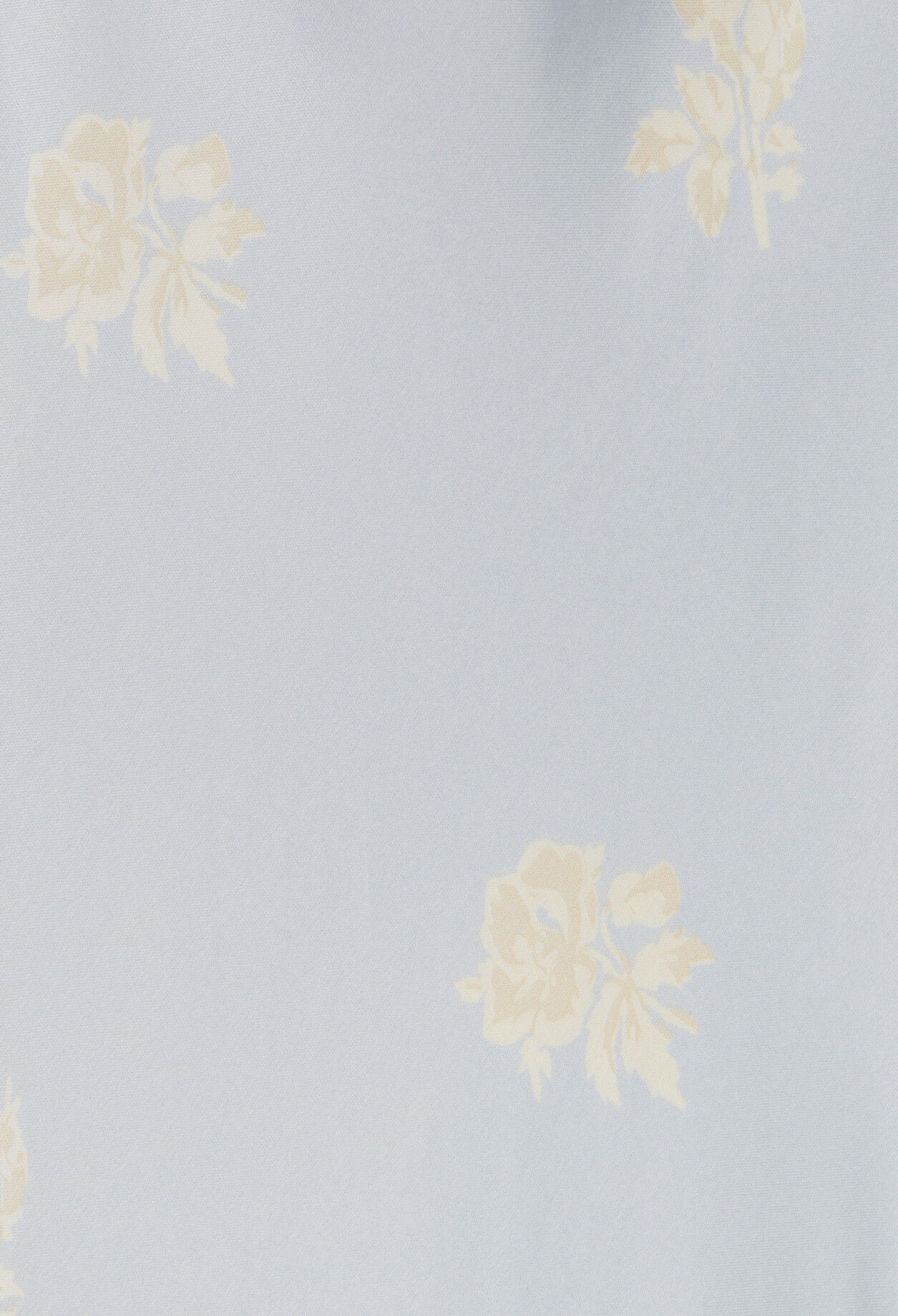 Satinkleid mit Blumen