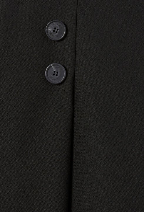 Anzug-Bermuda aus Wollmischung